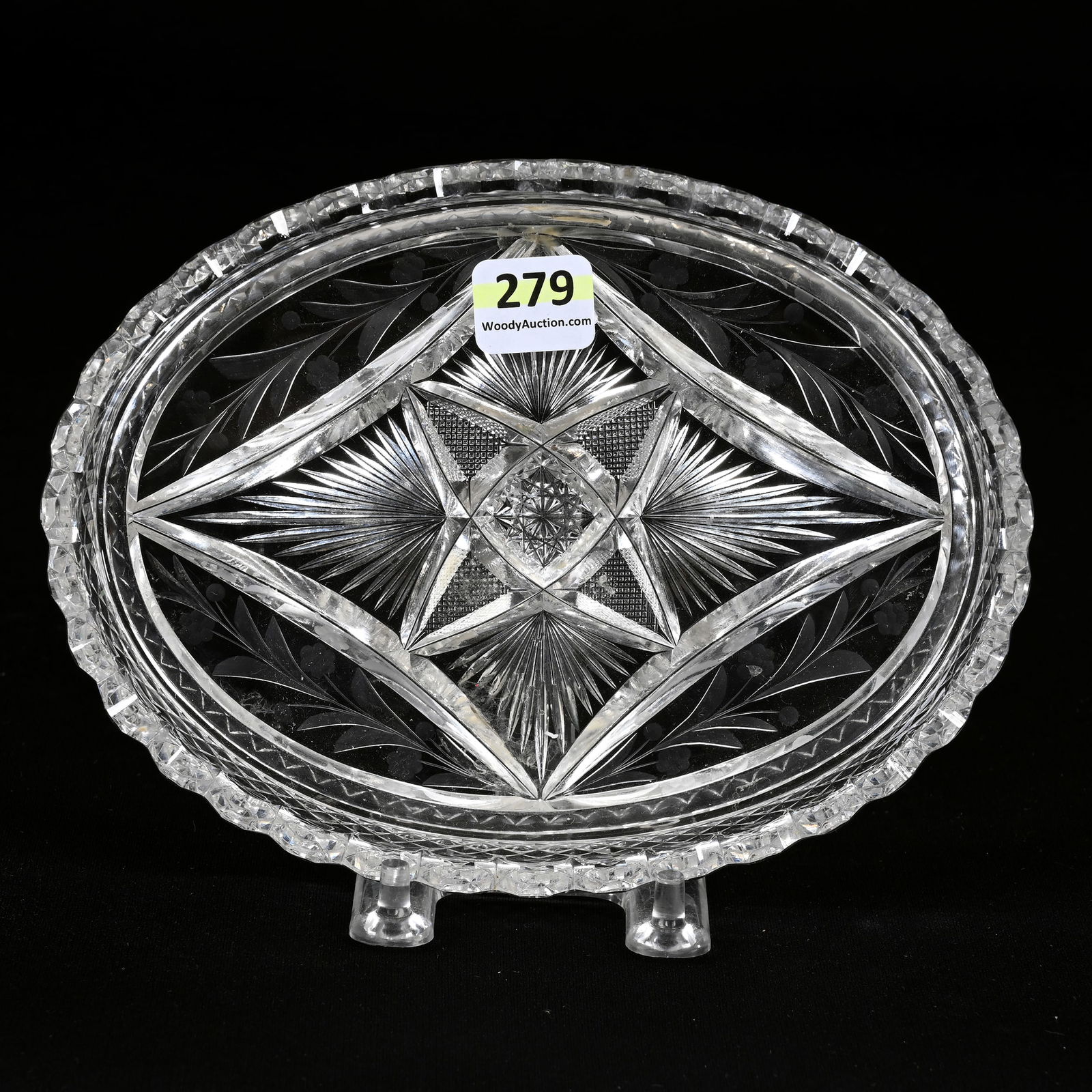 Oval Tray, ABCG, Signed Fry (1 of 3)