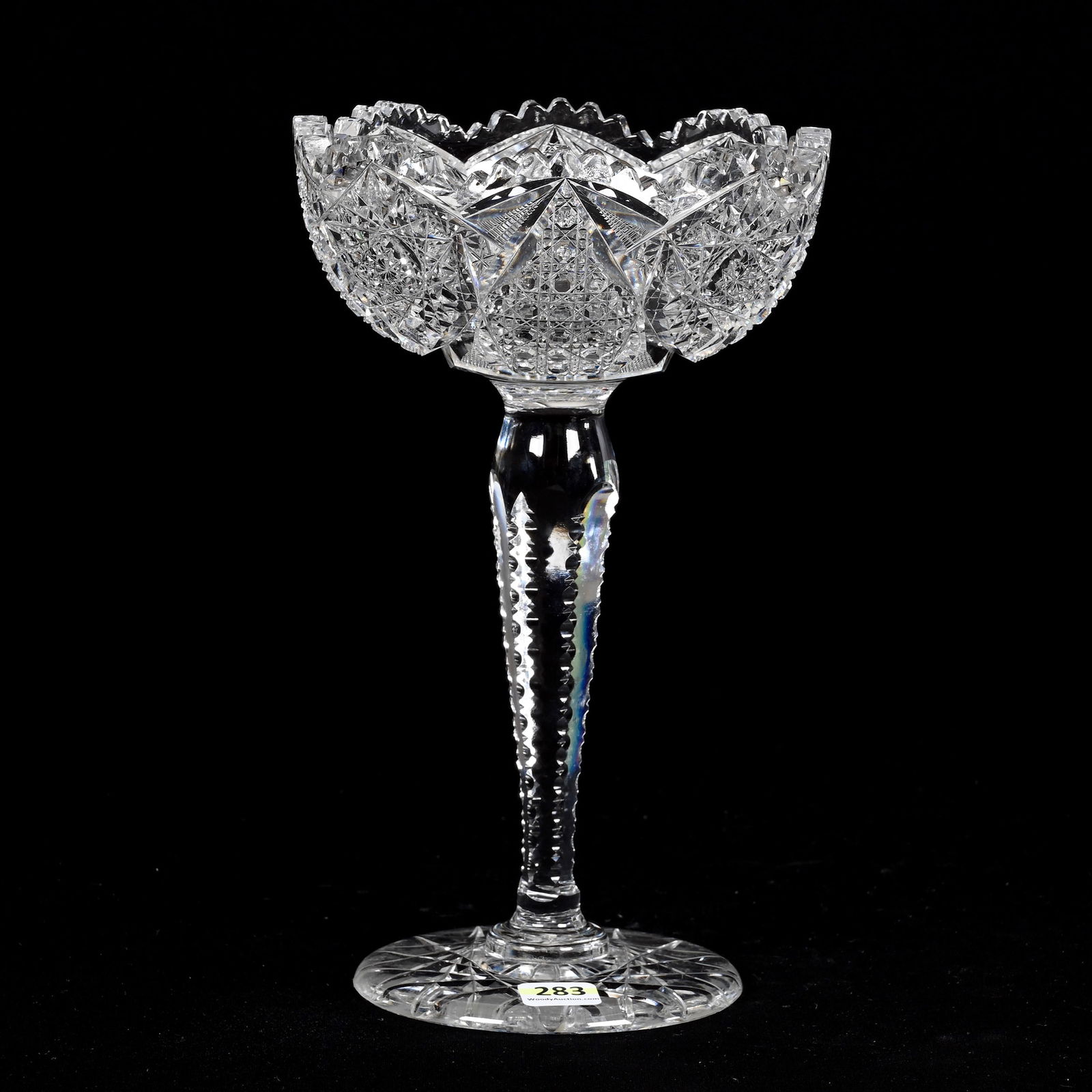 Compote, American Brilliant Cut Glass (1 of 3)