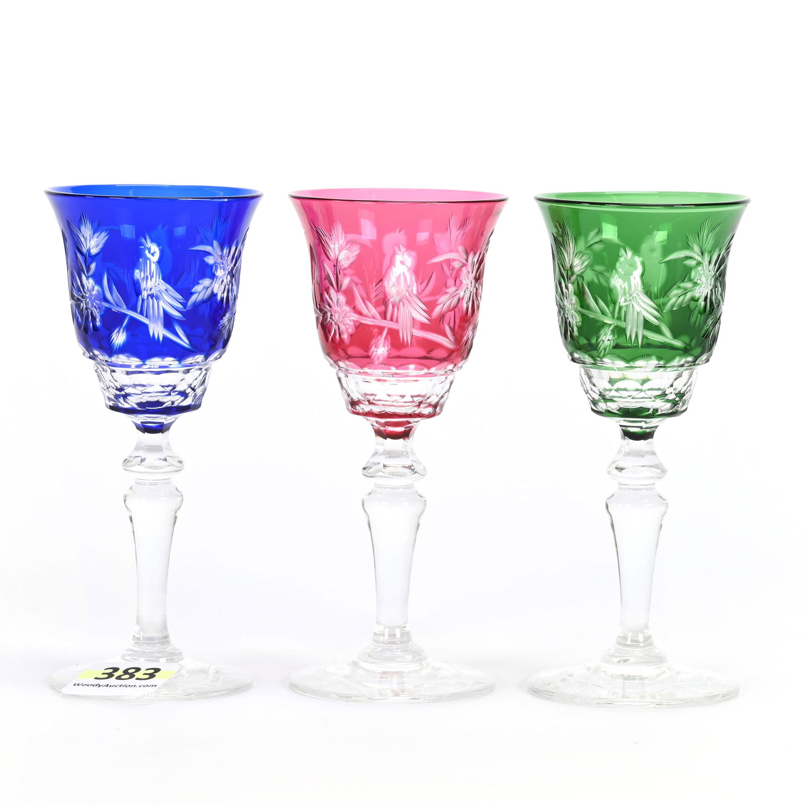 (3) Cordial Stems, BPCG, Color Cut To Clear (1 of 3)