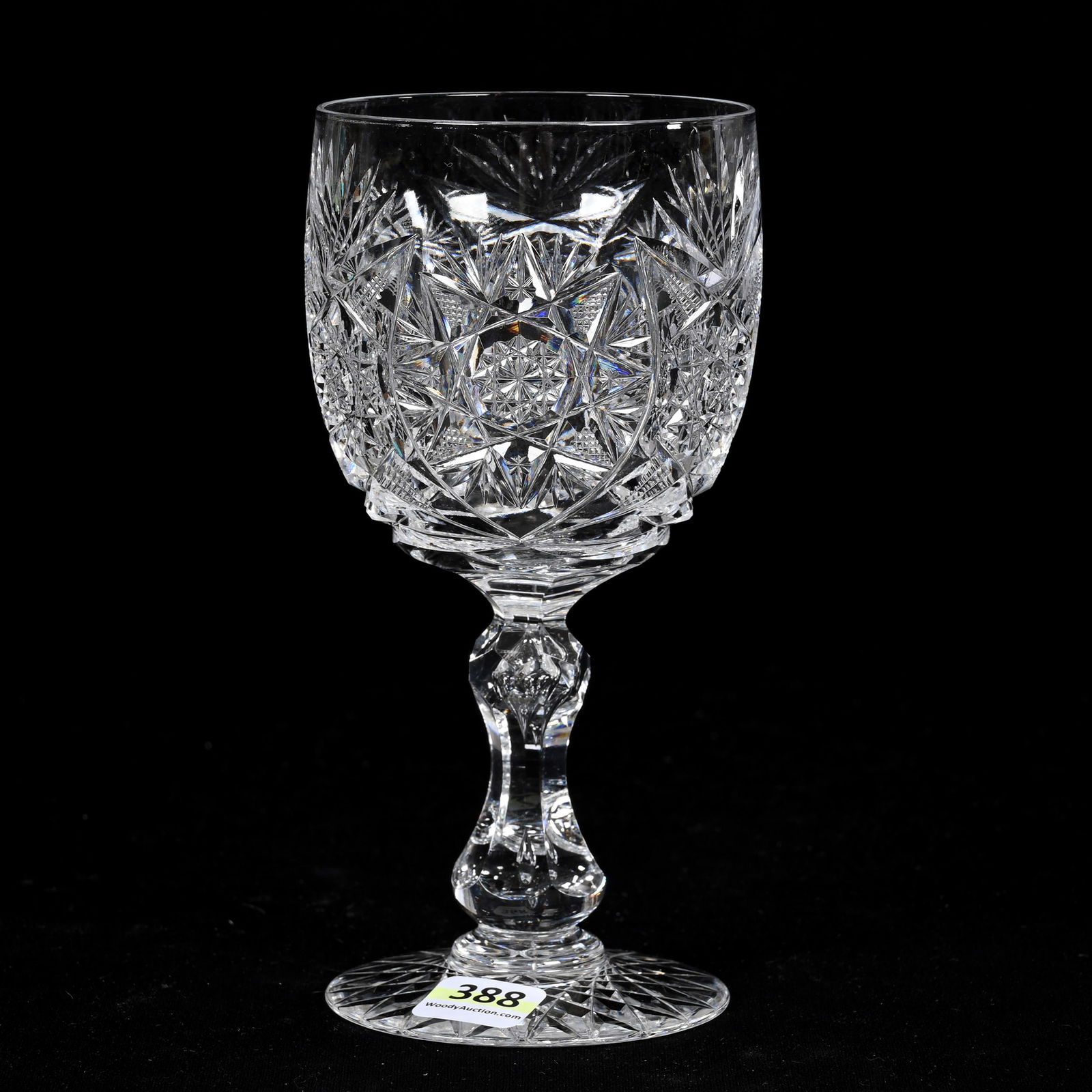 Goblet, American Brilliant Cut Glass (1 of 3)