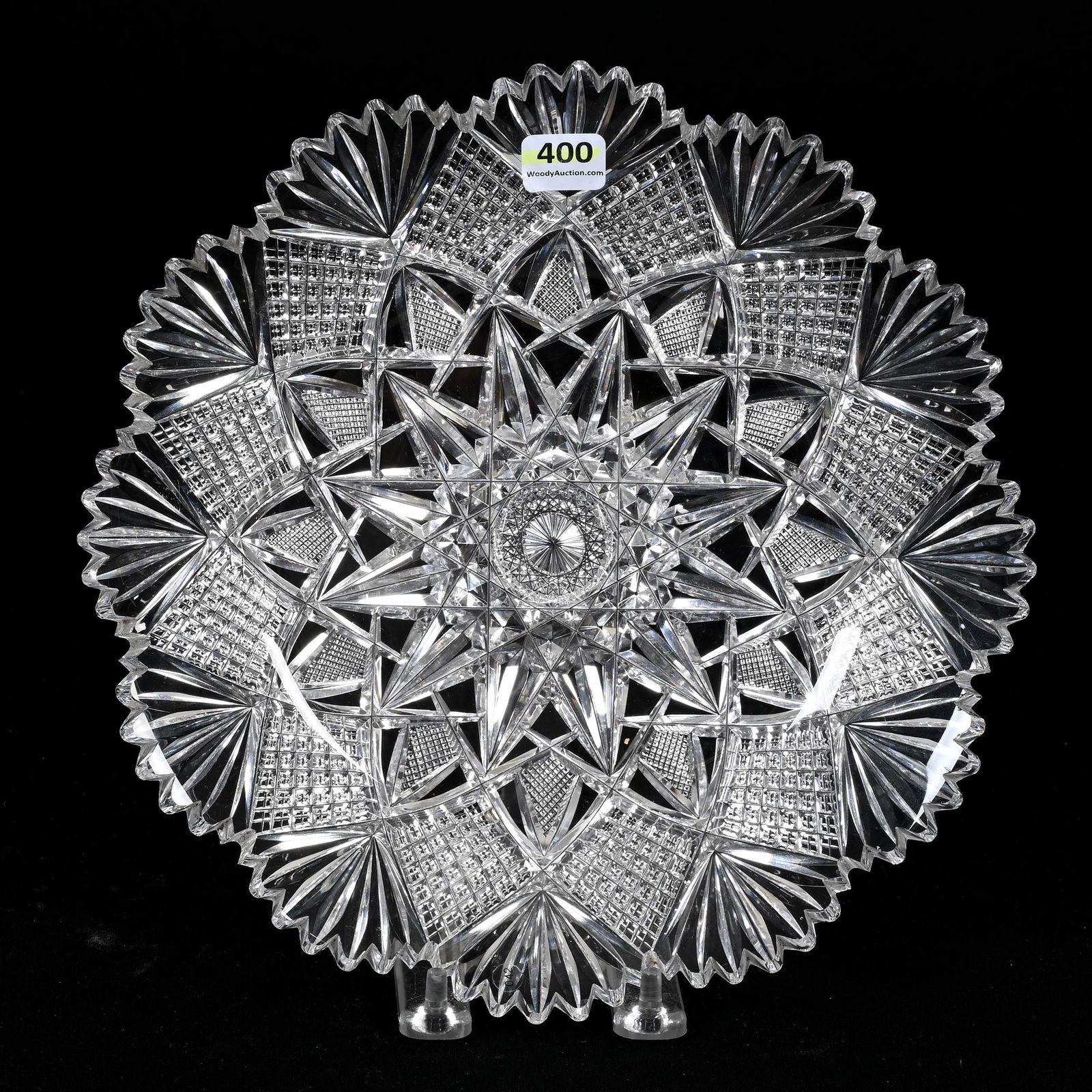 Round Tray, ABCG, Devonshire Pattern By Hawkes (1 of 2)