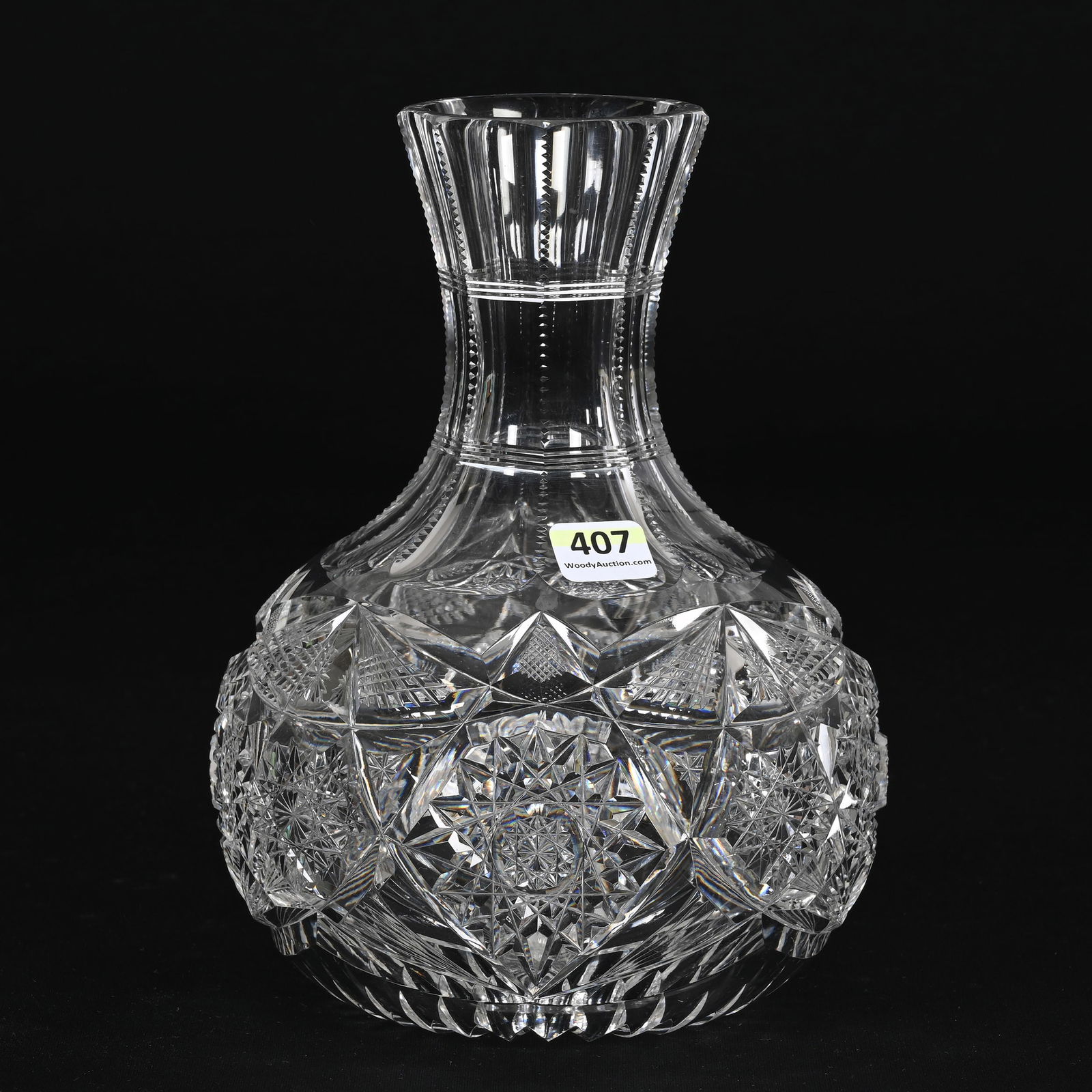Water Carafe, ABCG, Signed Libbey Colonna Pattern (1 of 3)