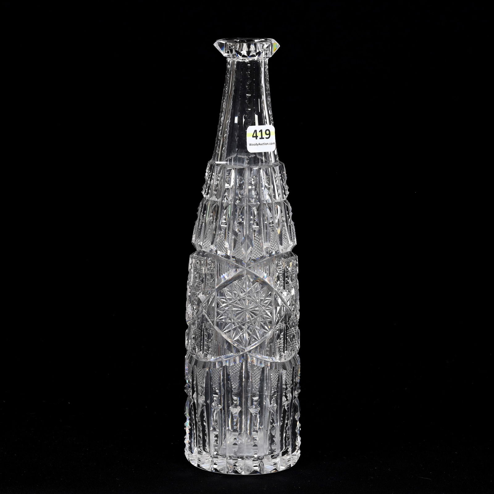 Whiskey Bottle, ABCG, Signed Libbey Ellsmere (1 of 3)