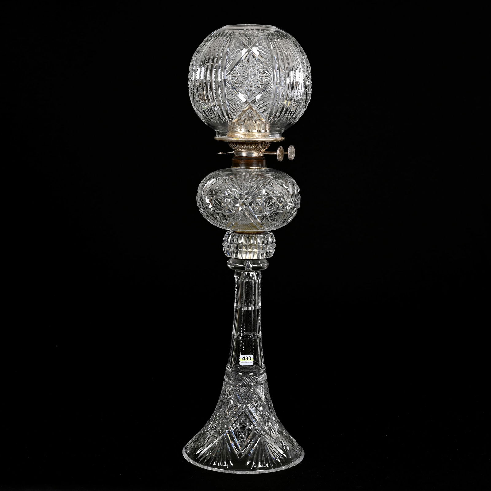 Banquet Lamp, Kerosene, ABCG (1 of 3)
