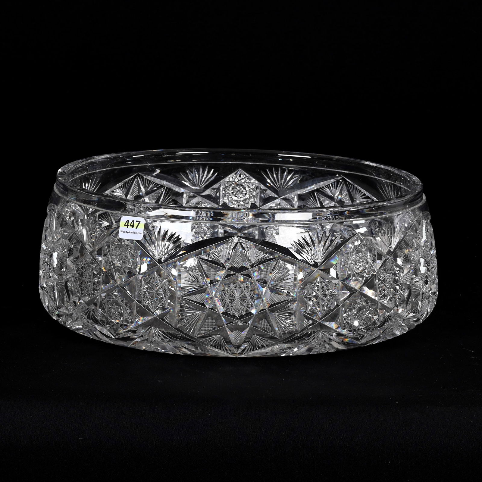 Center Bowl, Brilliant Period Cut Glass (1 of 4)