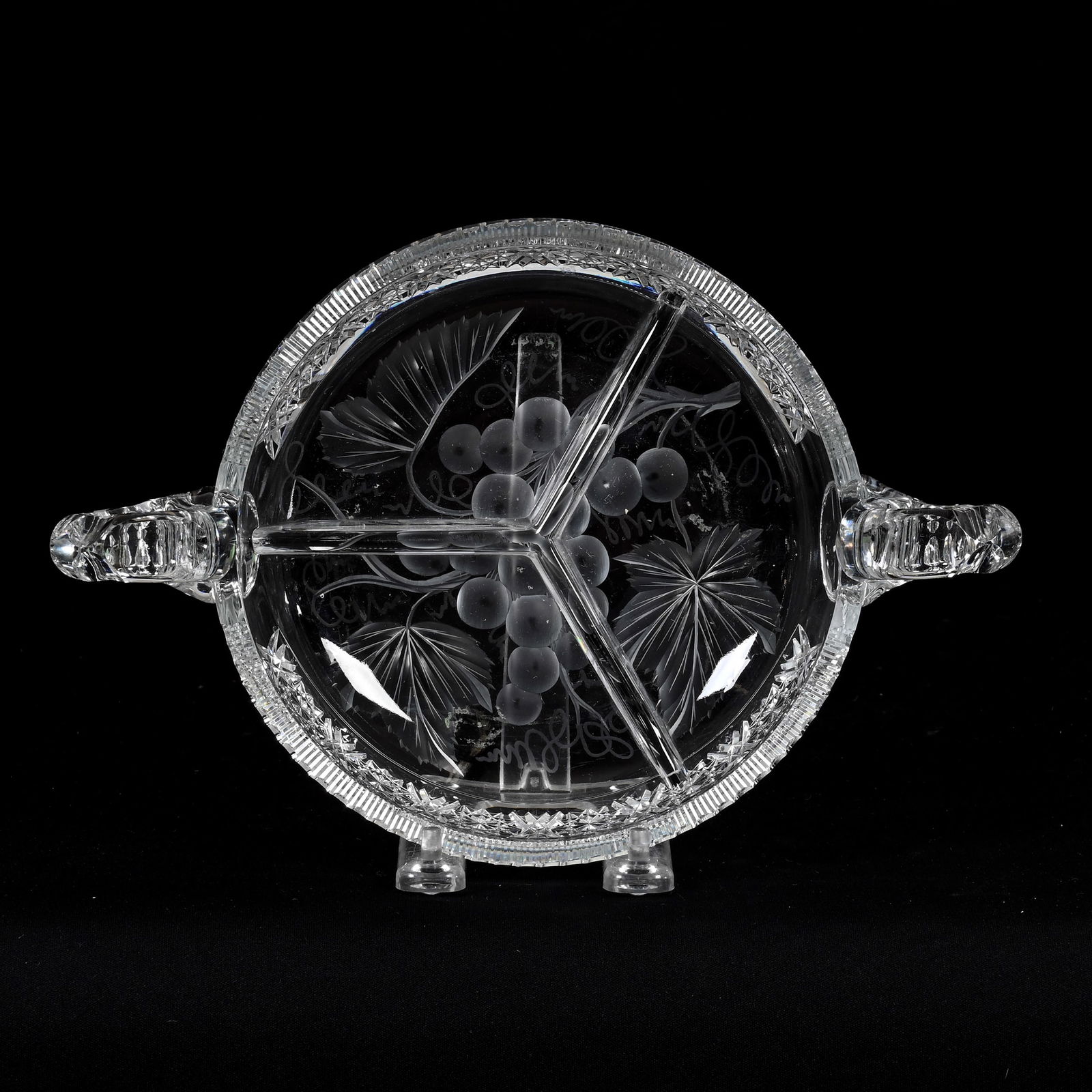 Bowl, ABCG, Two Handles, Three Division (1 of 3)