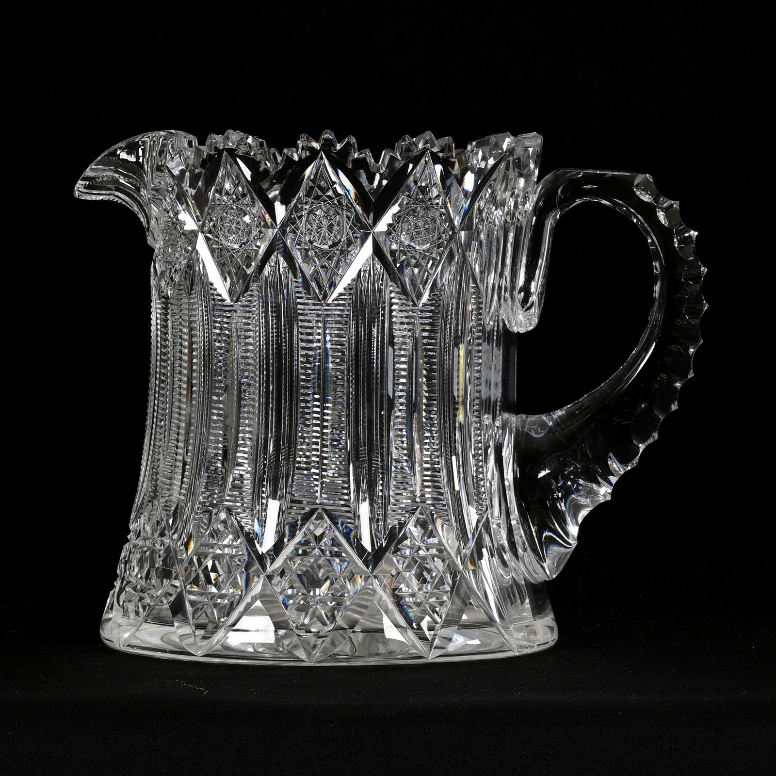 Pitcher, ABCG, Signed Hawkes Brunswick Pattern (1 of 3)