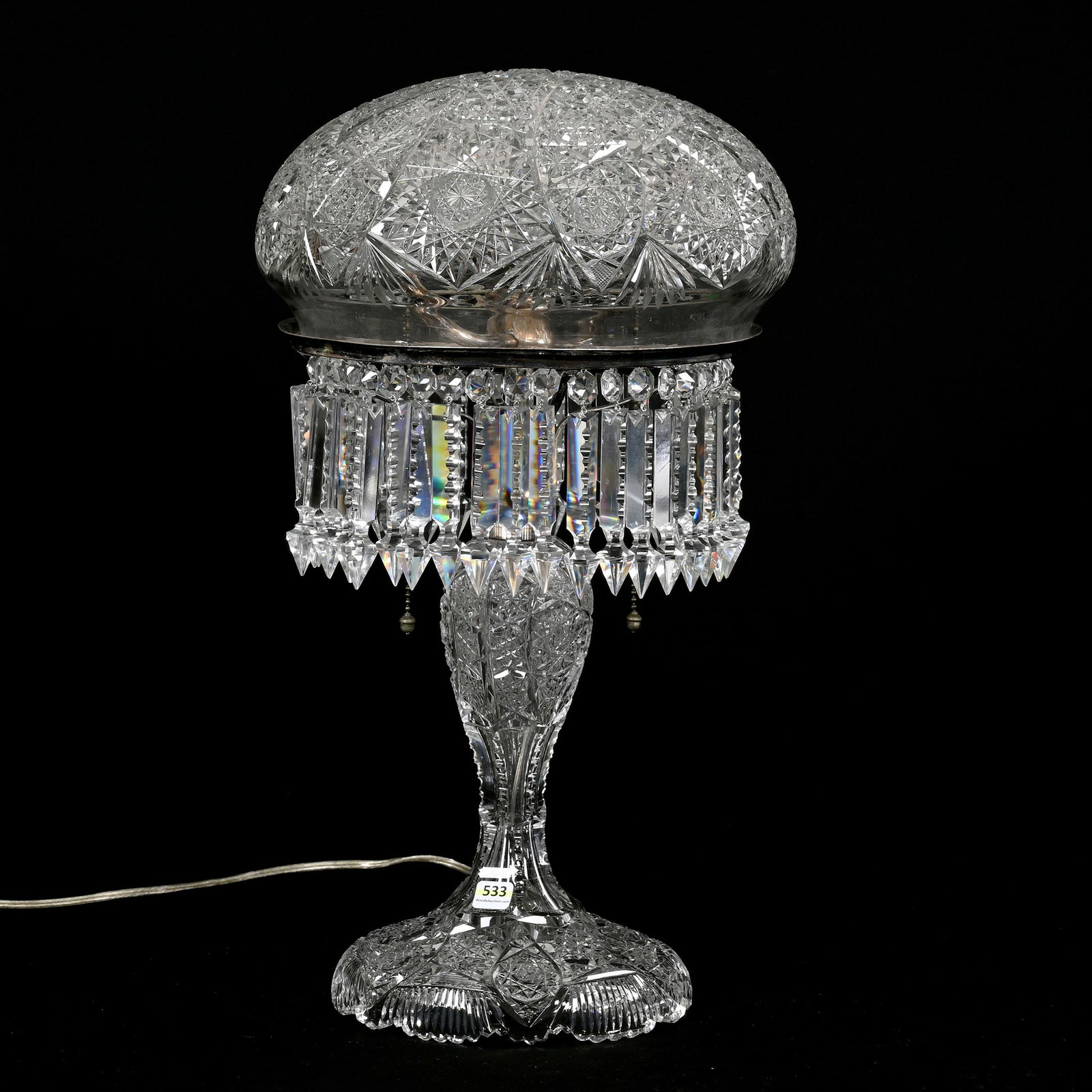 Table Lamp, ABCG, Mushroom Shade (1 of 3)