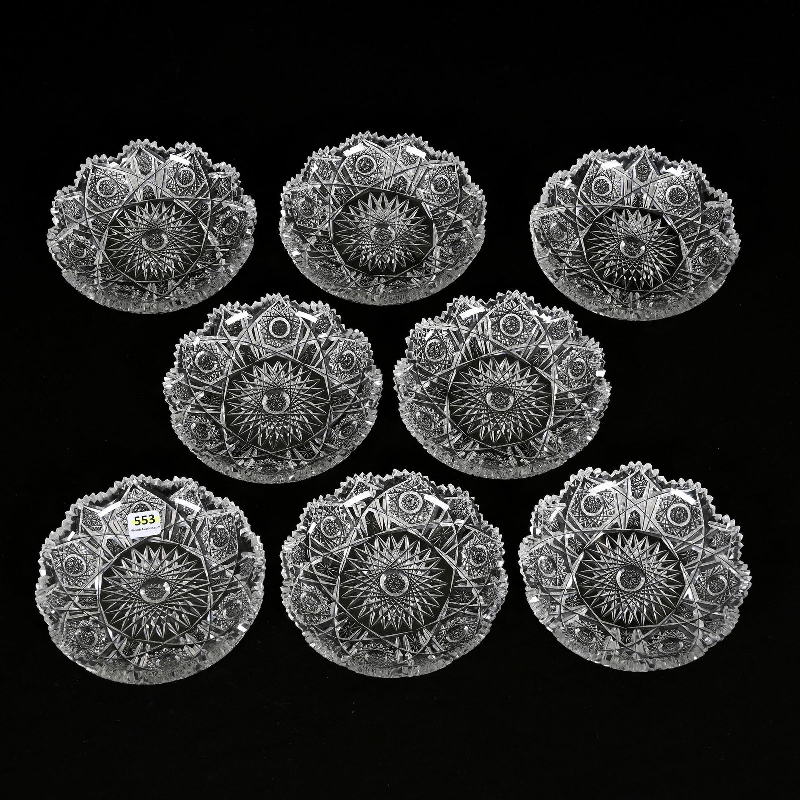 (8) Plates, ABCG, Genoa Pattern By Clark (1 of 11)