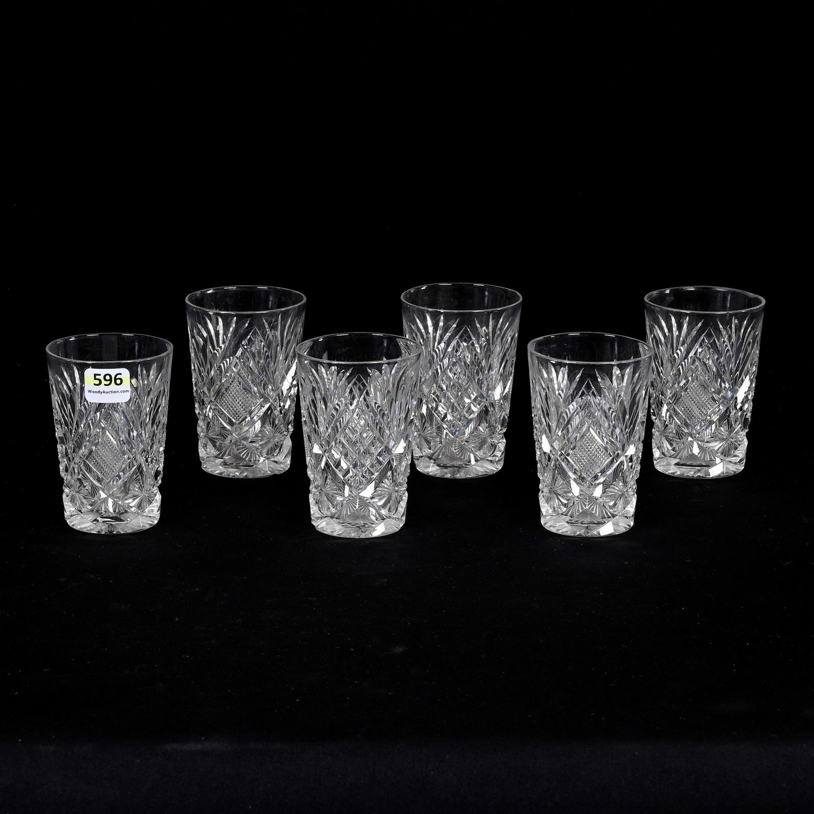 (6) Juice Glasses, ABCG, Harvard Pattern By Libbey (1 of 9)