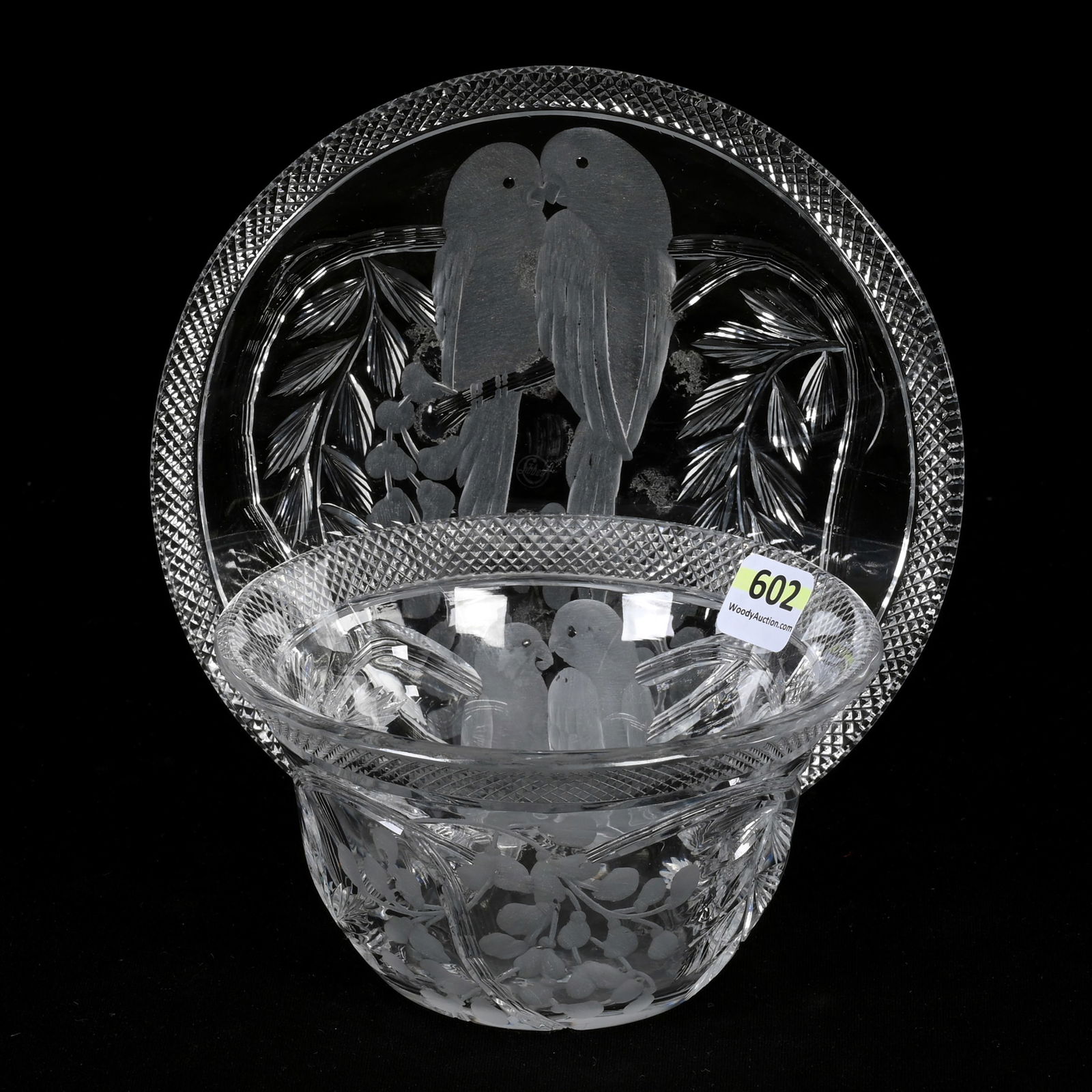 Mayonnaise Bowl/Underplate, ABCG, Signed Libbey (1 of 4)