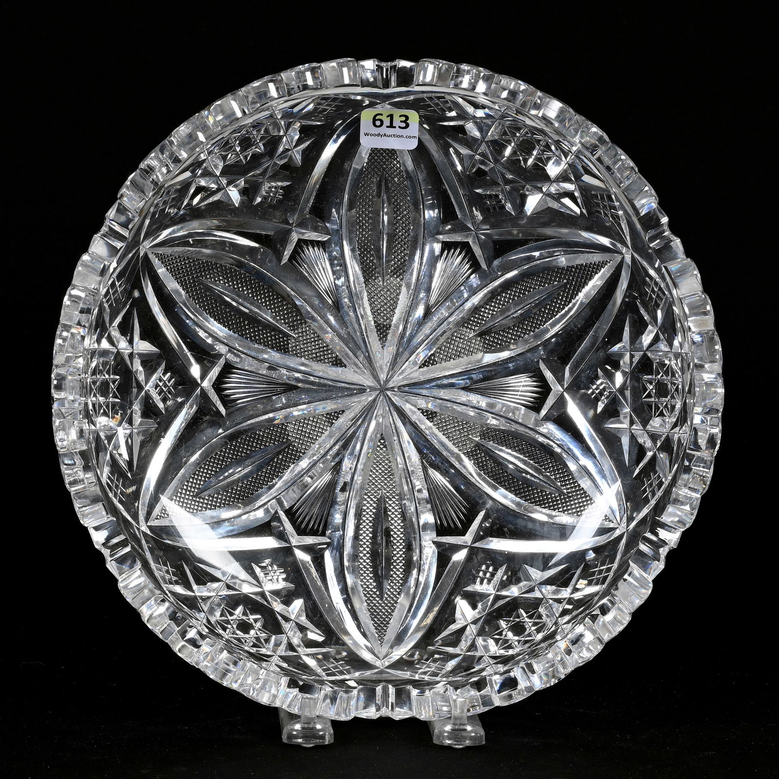 Low Bowl, ABCG, Signed Hawkes Lucerne Pattern (1 of 3)