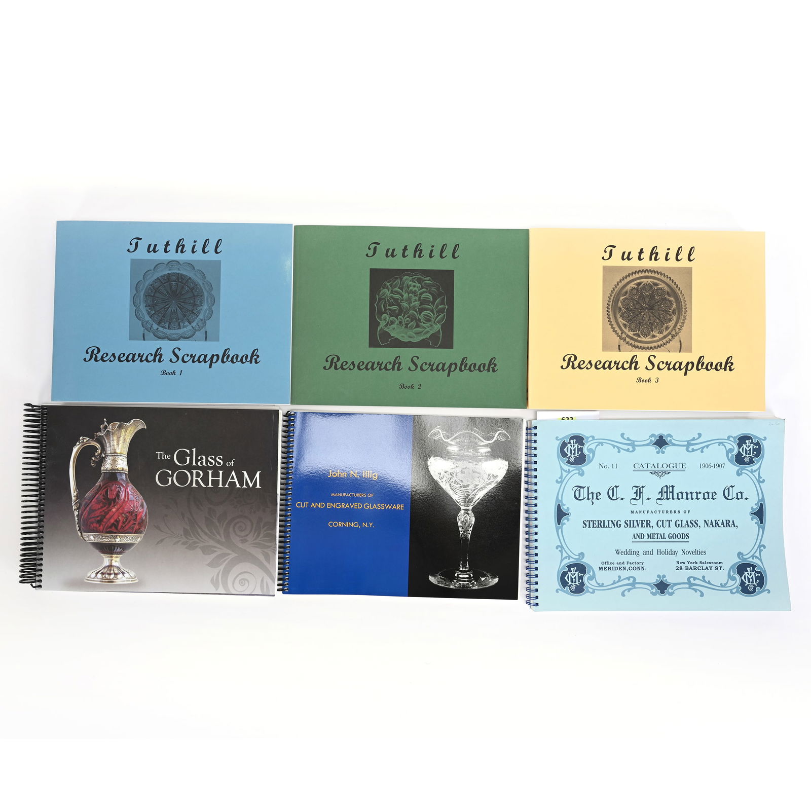 (3) ABCG Catalog Reprints, (3) Tuthill Scrapbooks (1 of 2)