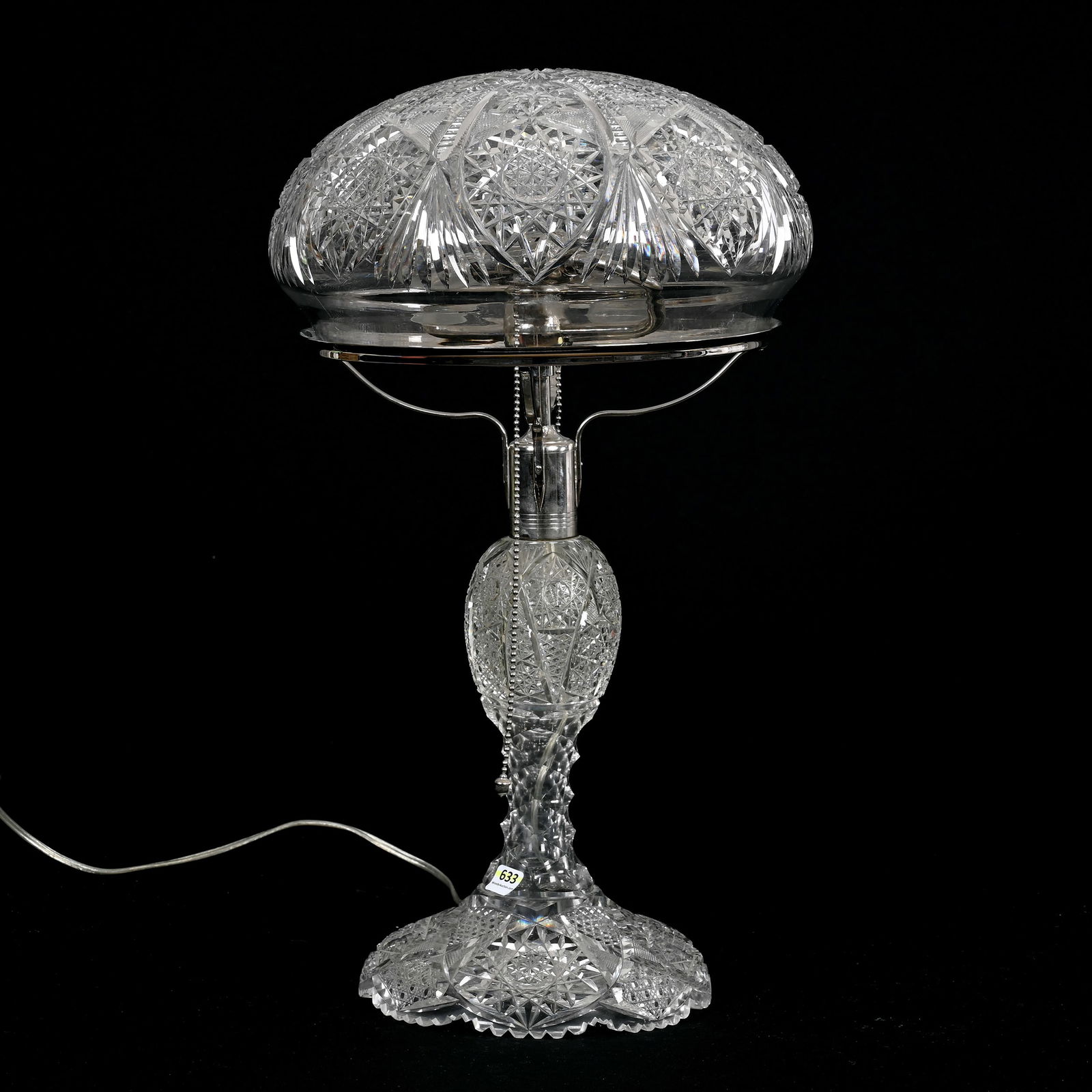 Table Lamp, ABCG, Mushroom Shade (1 of 3)