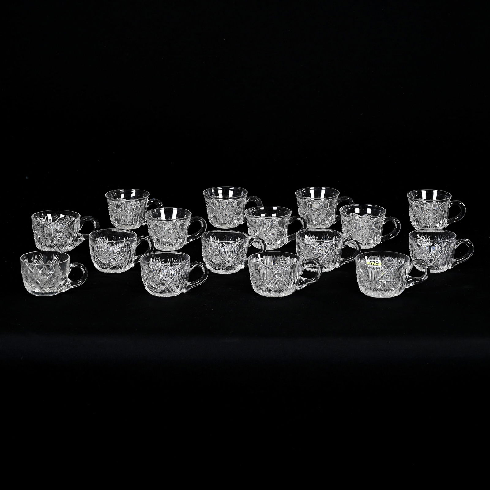 (16) Assorted Punch Cups, ABCG (1 of 4)