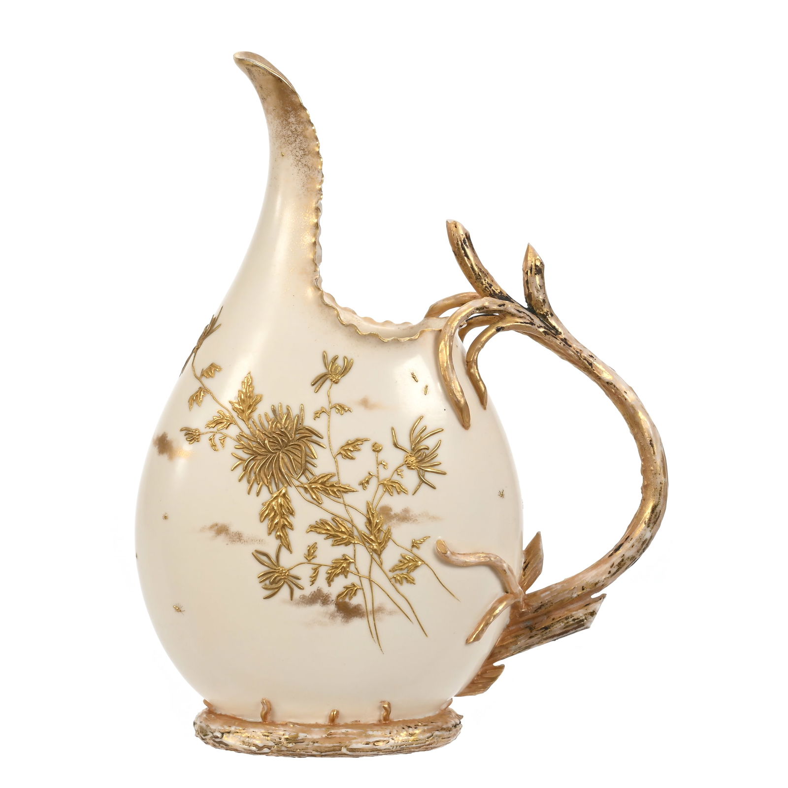 Ovoid Pitcher, American Willets Belleek (1 of 3)