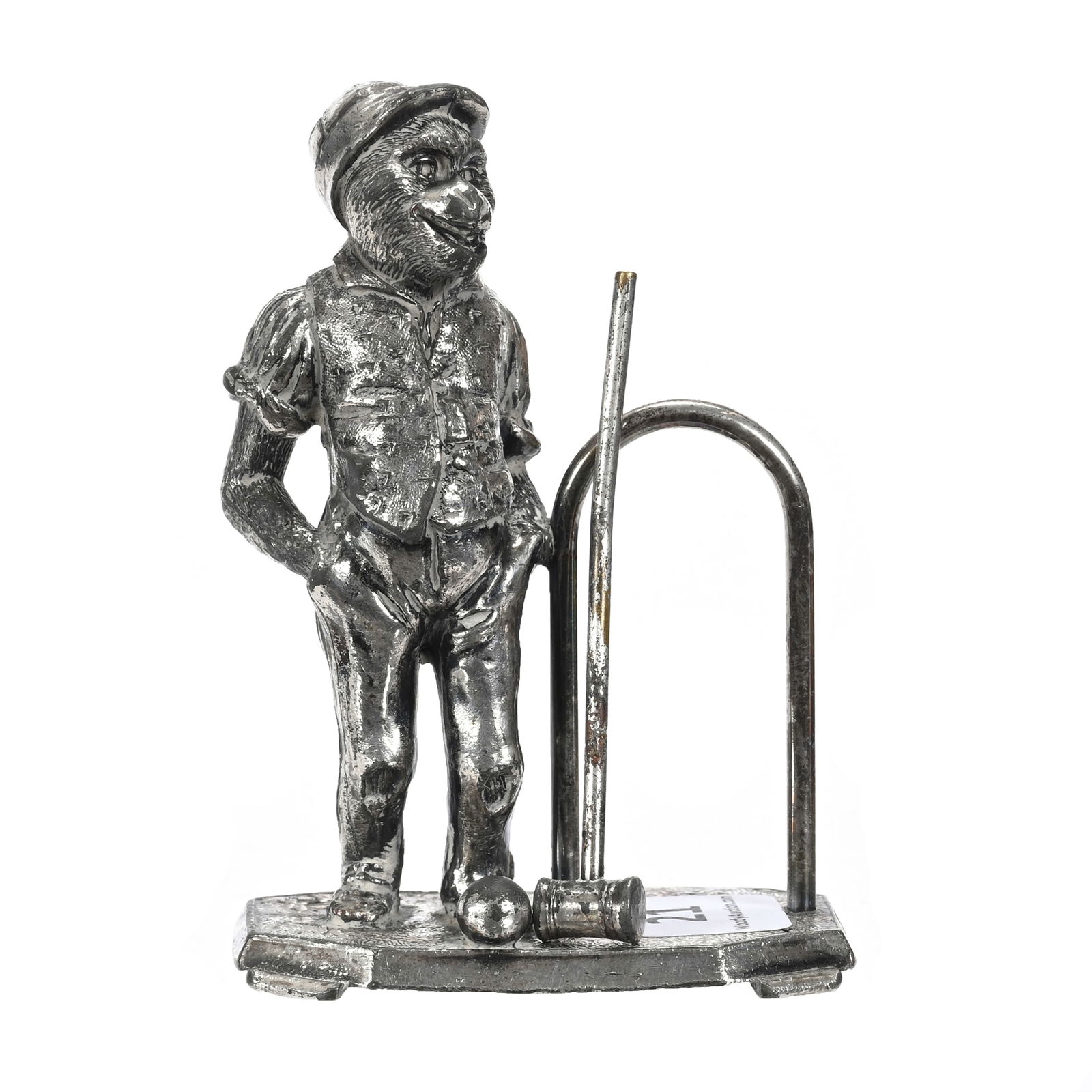 Napkin Ring, Victorian Silverplate Marked Tufts 1534 (1 of 3)