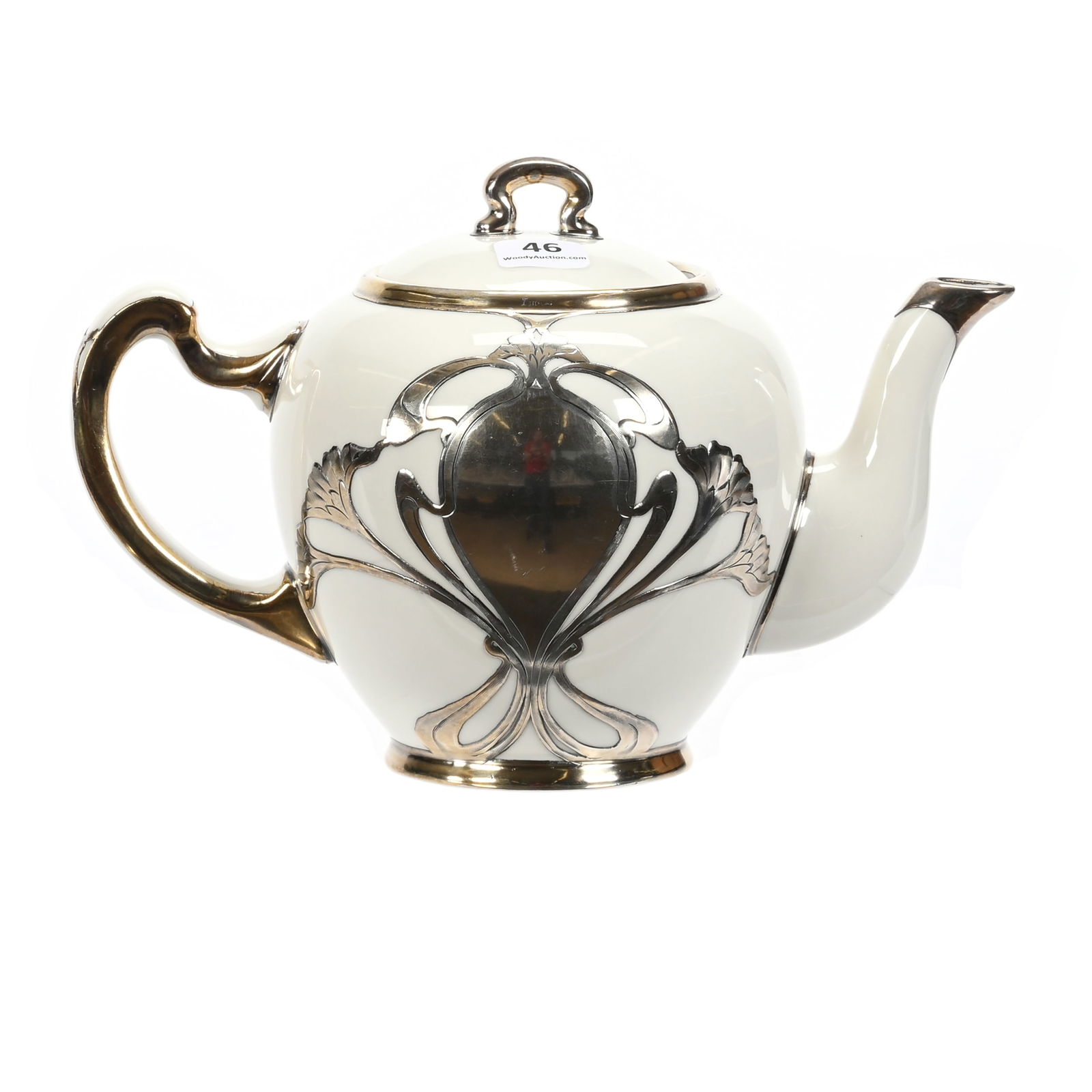 Teapot, American Belleek Marked CAC Lenox (1 of 5)