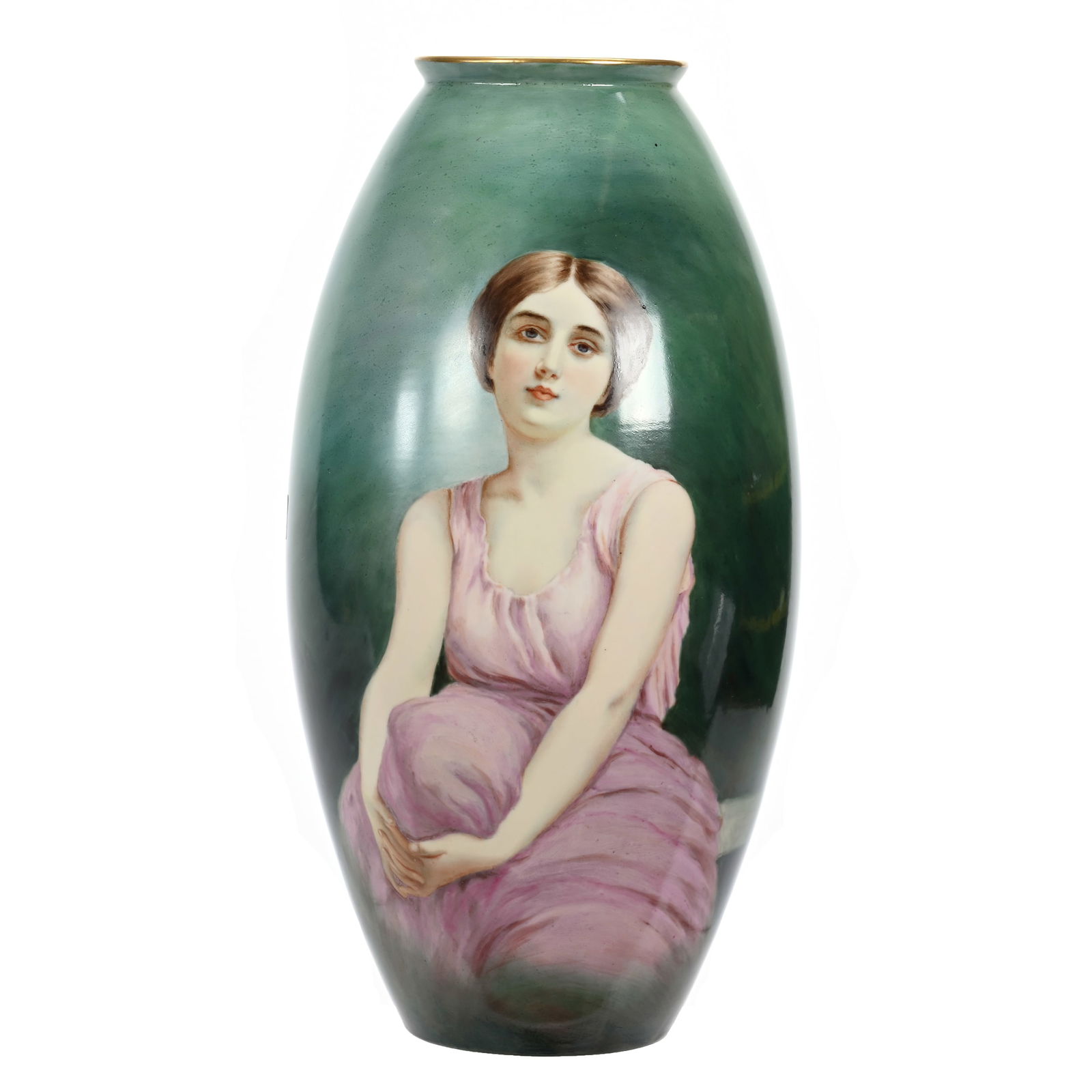 Vase, American Willets Belleek (1 of 3)