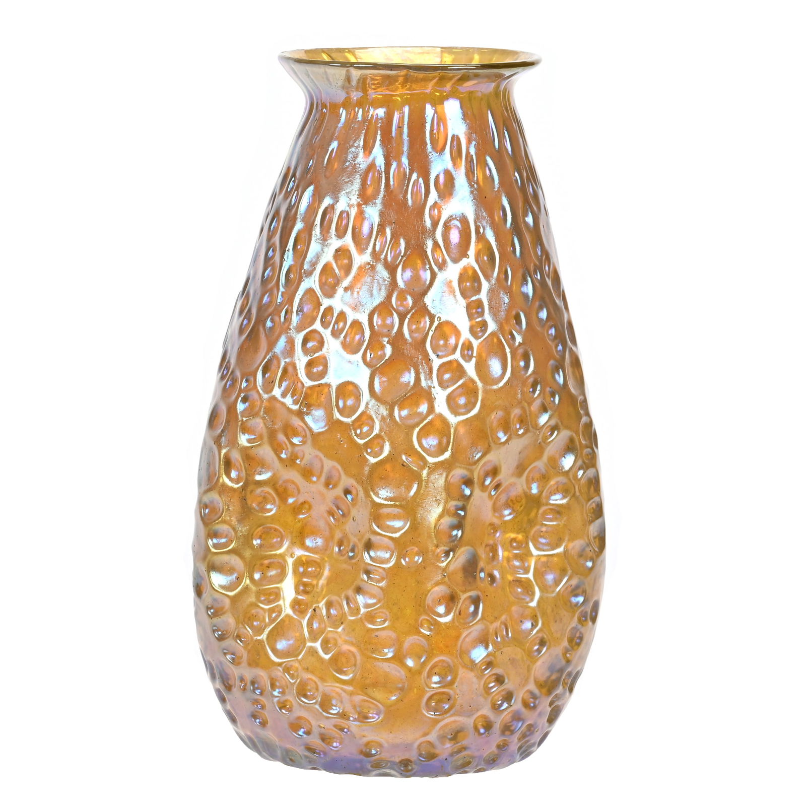 Vase, Unmarked Loetz Art Glass, Diaspora Pattern (1 of 3)