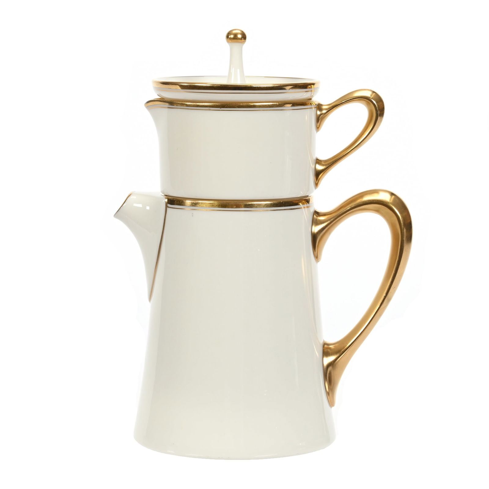 Combination Coffee Set, Green Lenox Wreath Mark (1 of 3)