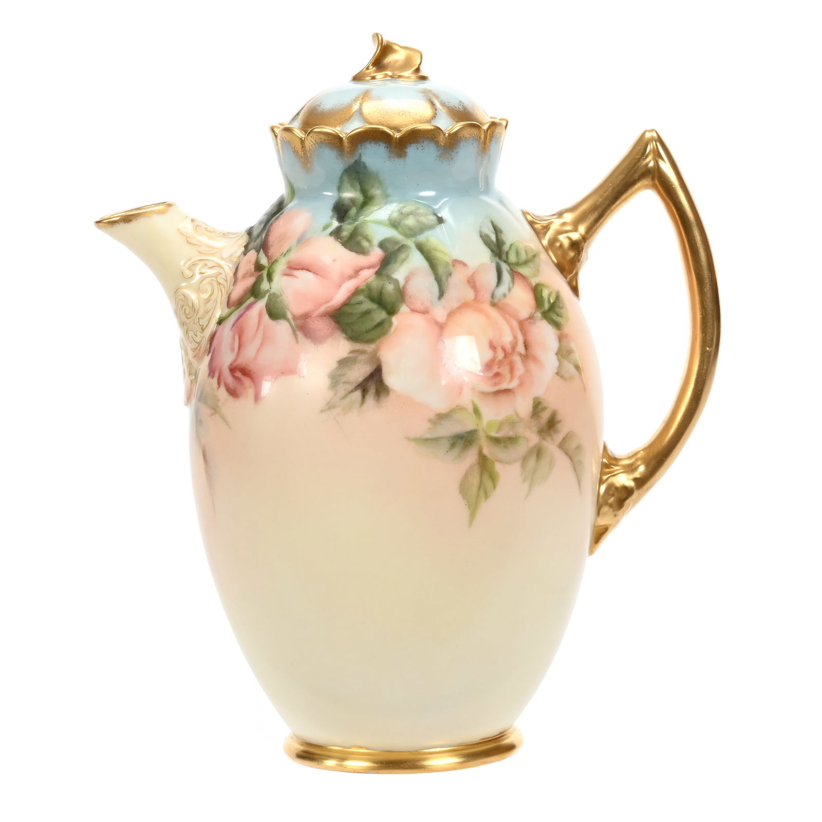 Chocolate Pot, American CAC Belleek Mark (1 of 3)