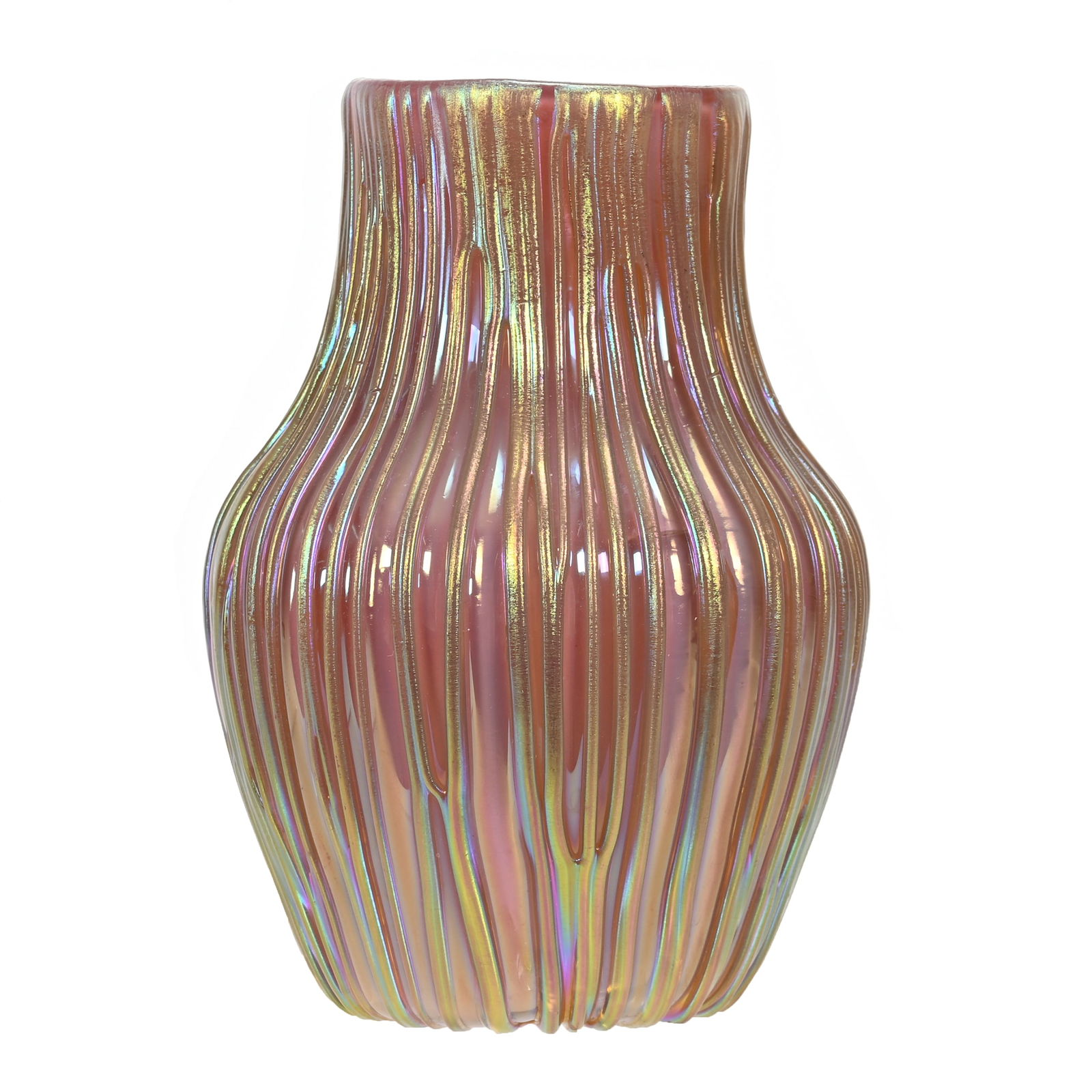 Vase, Unmarked Loetz Art Glass (1 of 3)