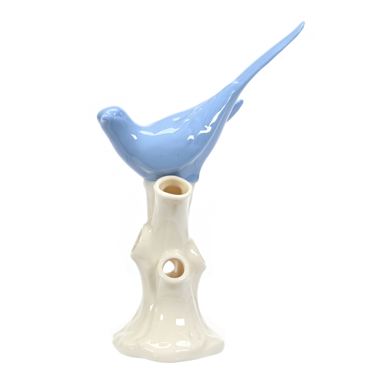 Figural Bud Vase, Lenox Green Wreath Mark (1 of 4)