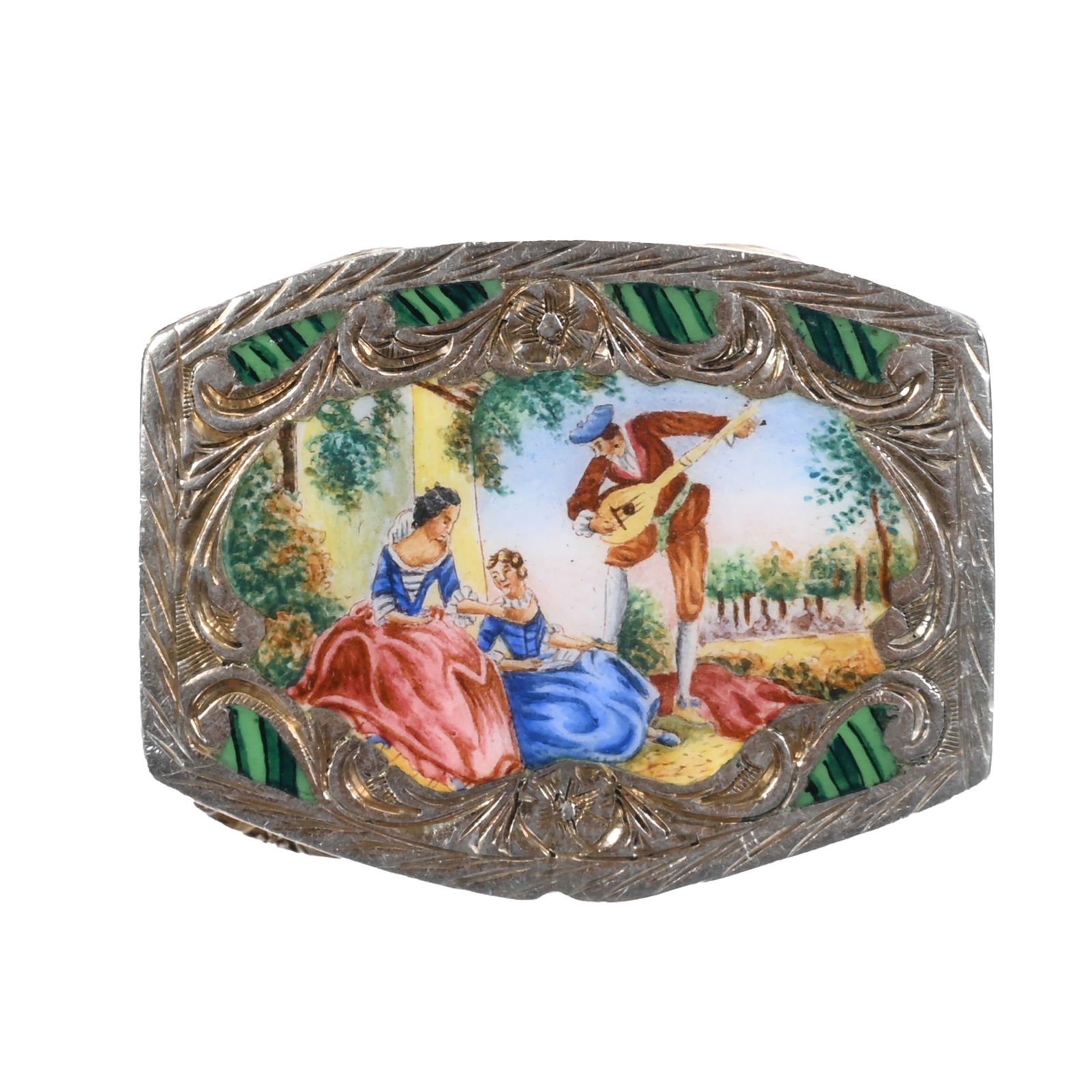 Patch Box Marked .800 Silver (1 of 3)