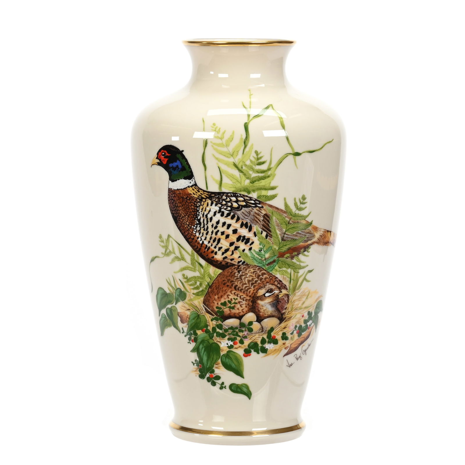 Vase, Lenox Gold Wreath Mark, Limited Edition Of 9500 (1 of 4)