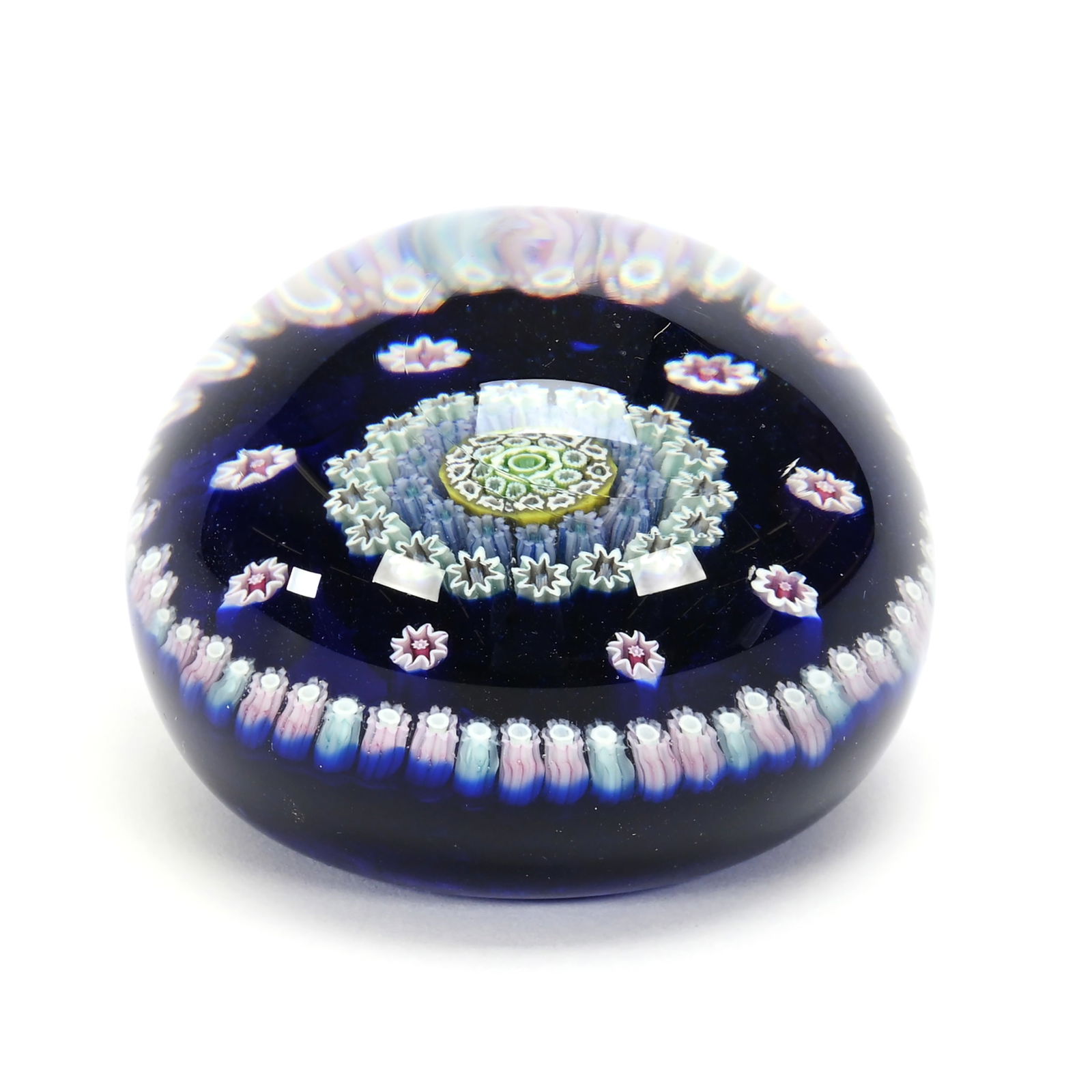 Paperweight, Art Glass Signed Perthshire, Dated 1972 (1 of 3)