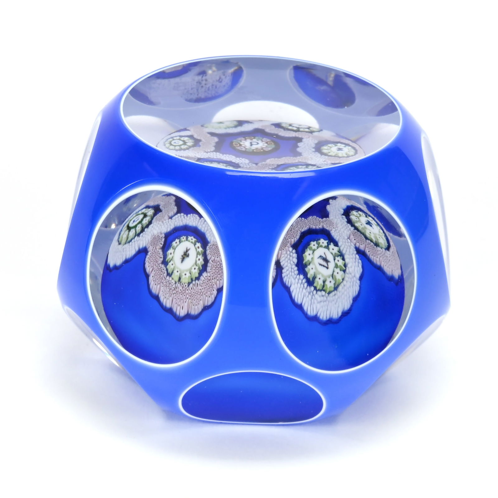 Paperweight, Art Glass Signed Perthshire (1 of 3)