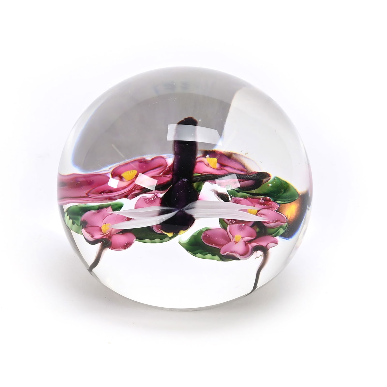 Paperweight Signed Lundberg Studios Dated 2001 (1 of 4)