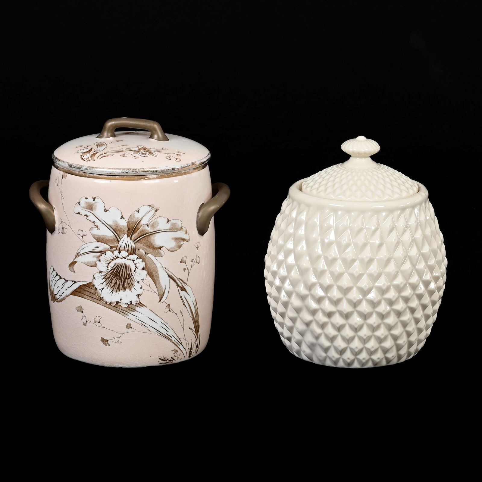 (2) Biscuit Jars (1 of 3)