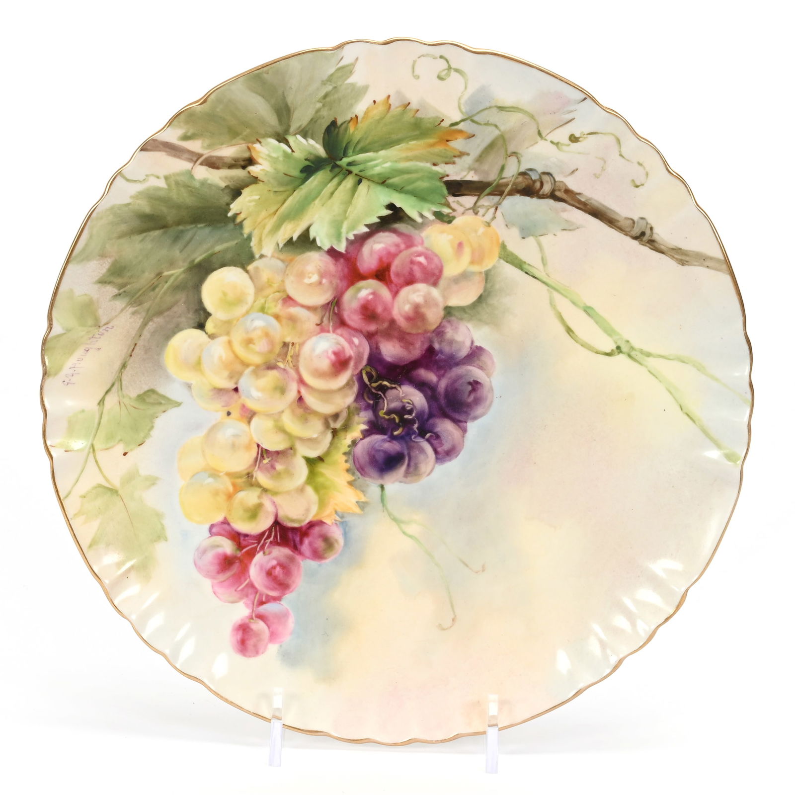 Plate, American Willets Belleek (1 of 3)