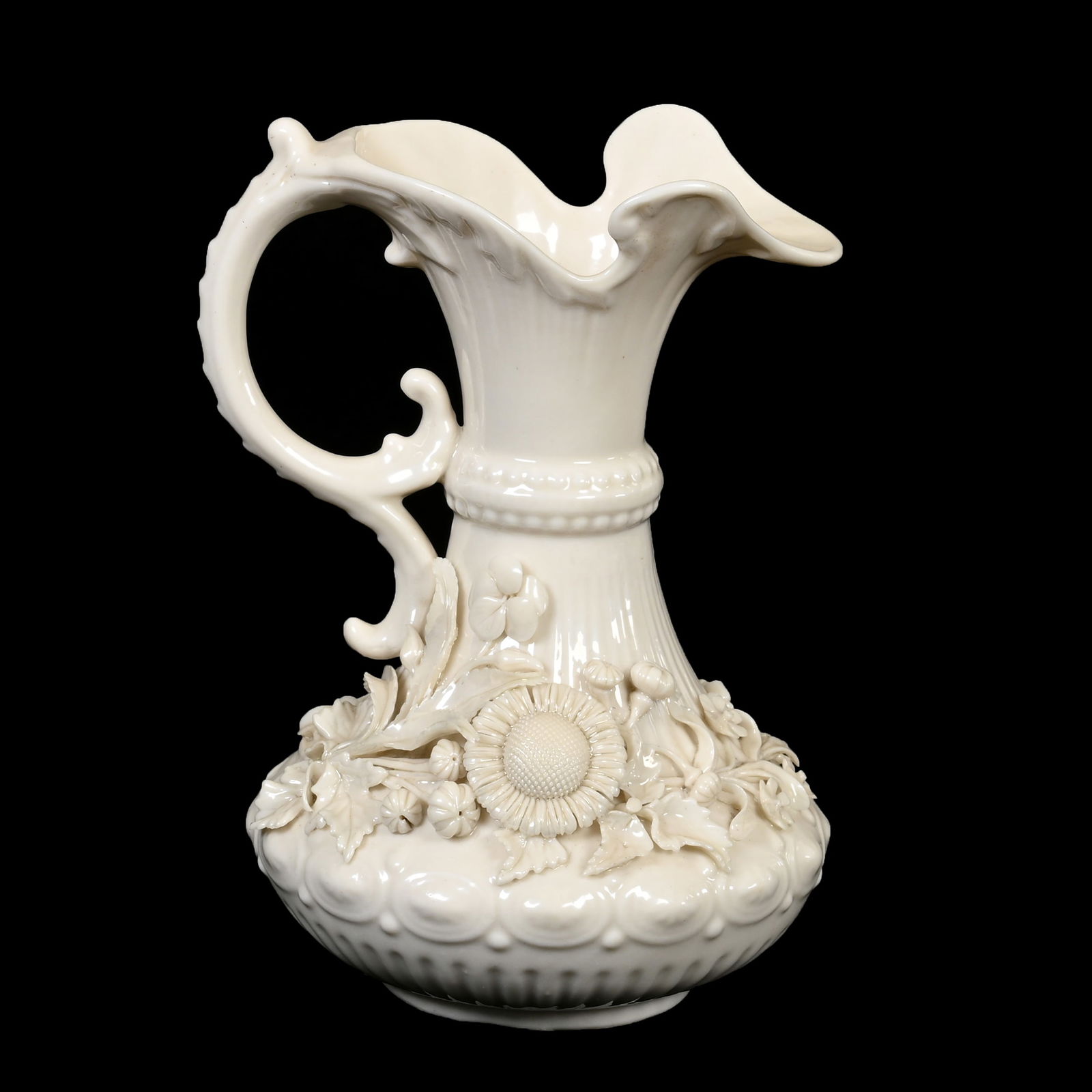 Ewer, Irish Belleek 2nd Black Mark (1 of 3)