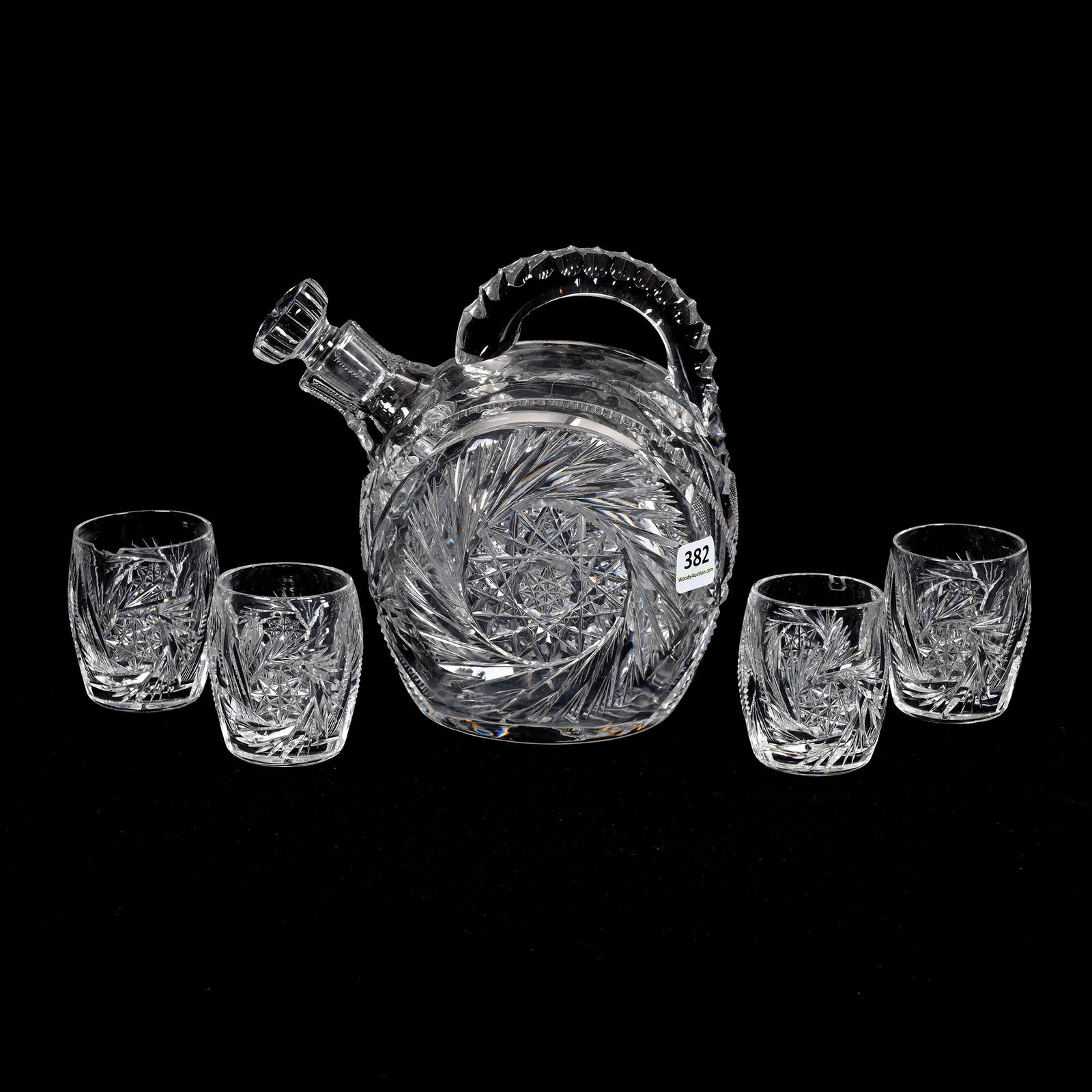 Whiskey Set, ABCG, Five Piece (1 of 6)