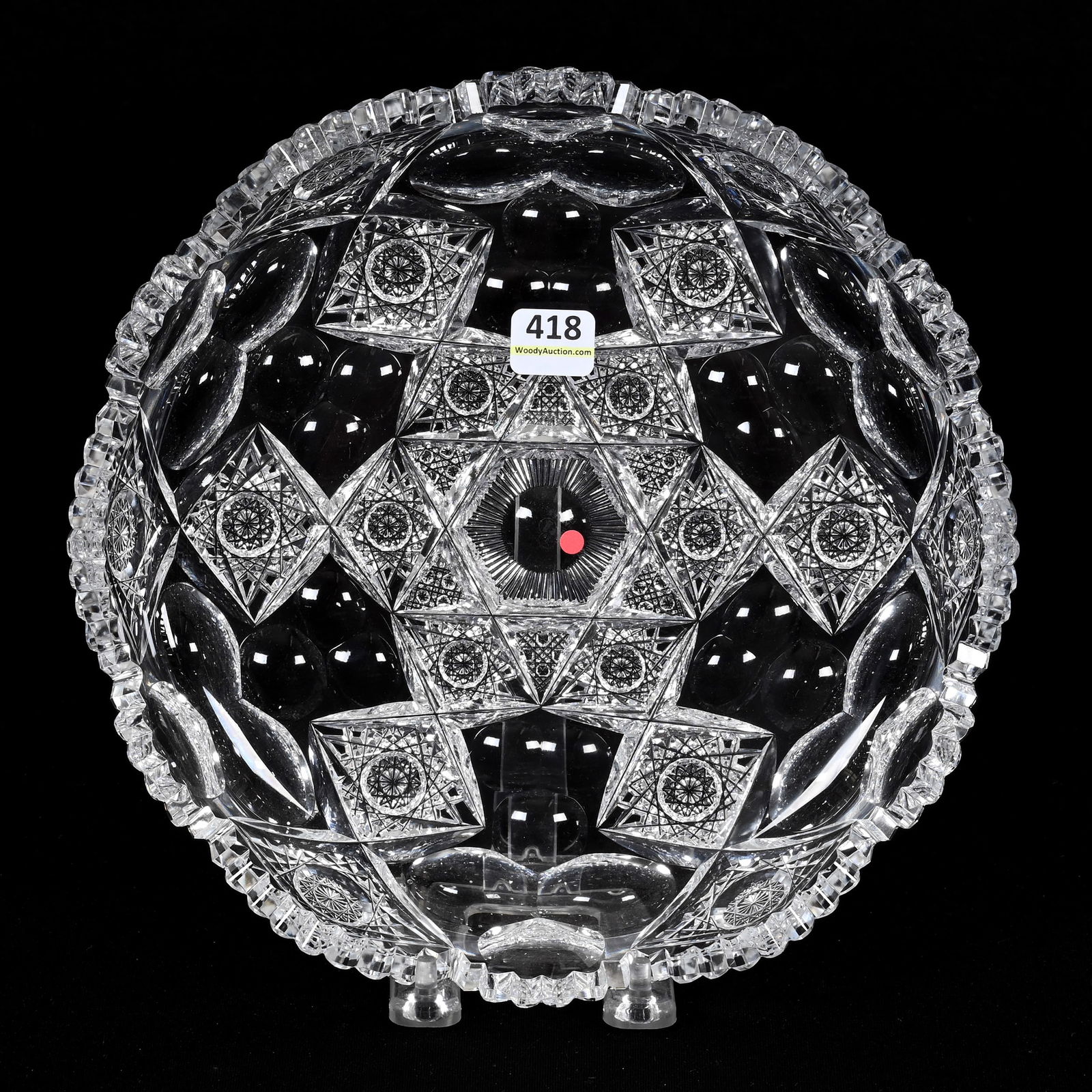 Low Bowl, ABCG, Signed Hawkes Queens Pattern (1 of 2)