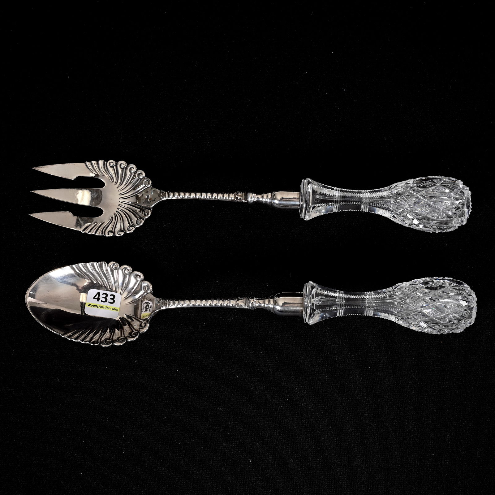 Salad Fork & Spoon Set, ABCG (1 of 5)