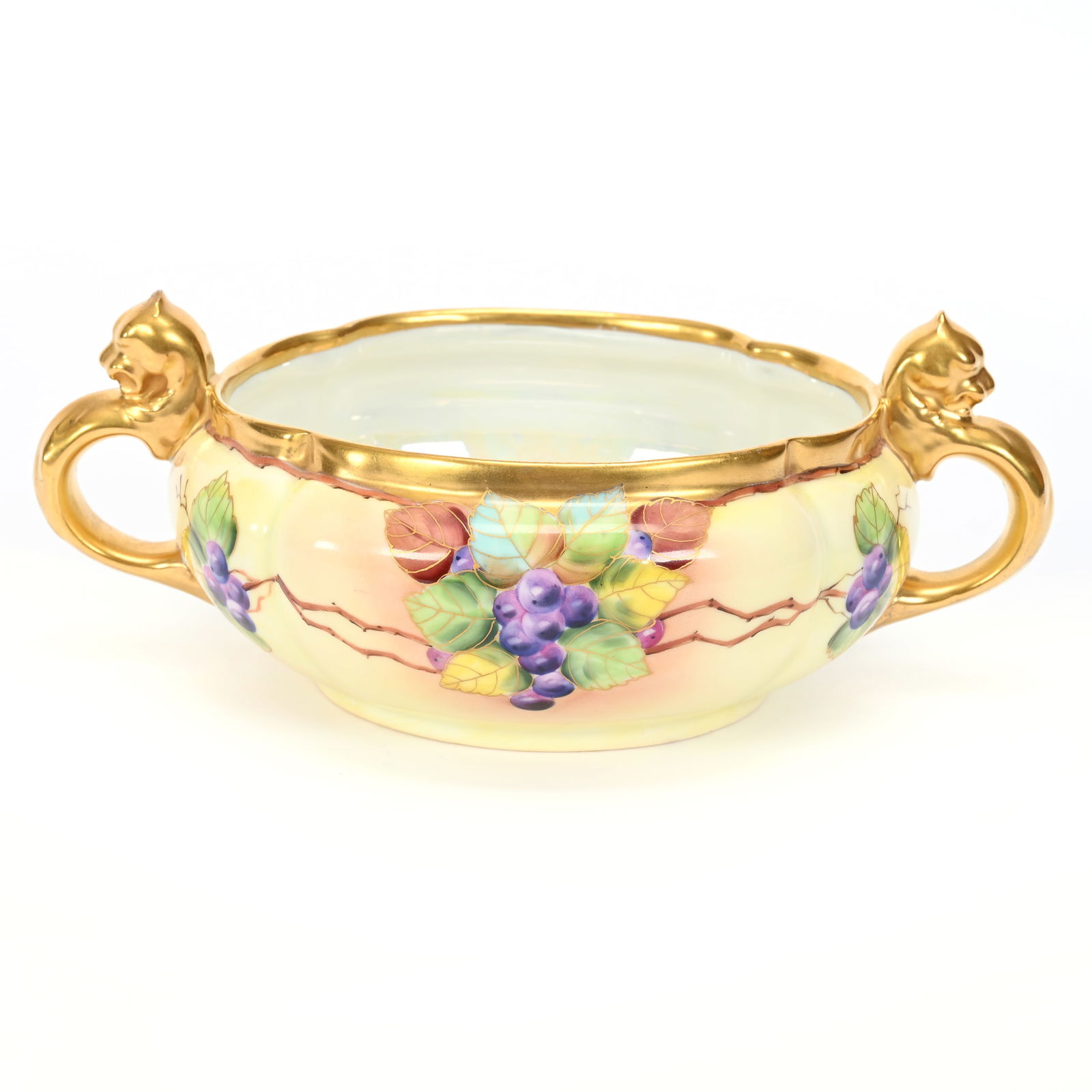 Bowl, Two Handles, Marked Pickard (1 of 4)