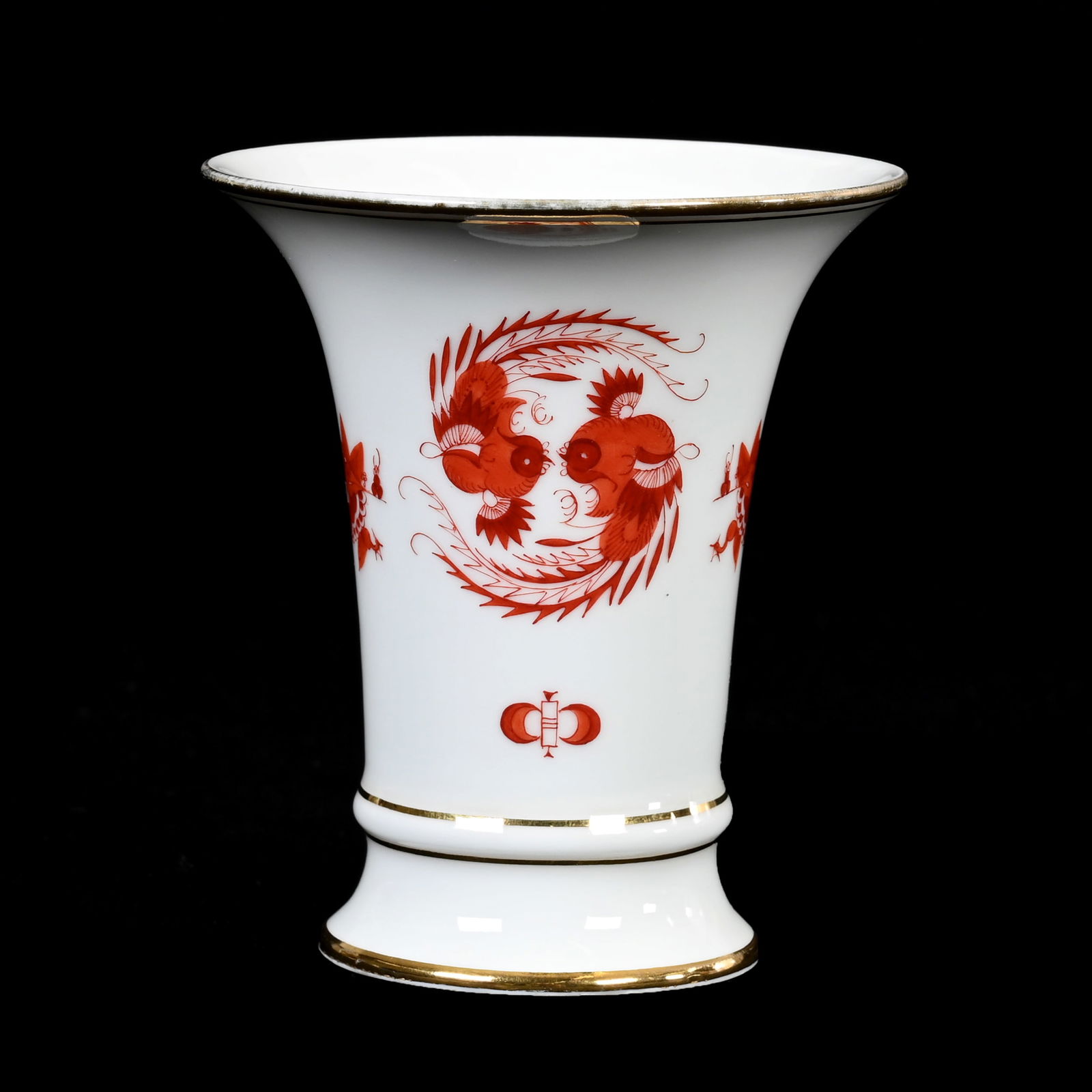 Vase, Meissen Blue Swords Mark, Single Slash (1 of 3)