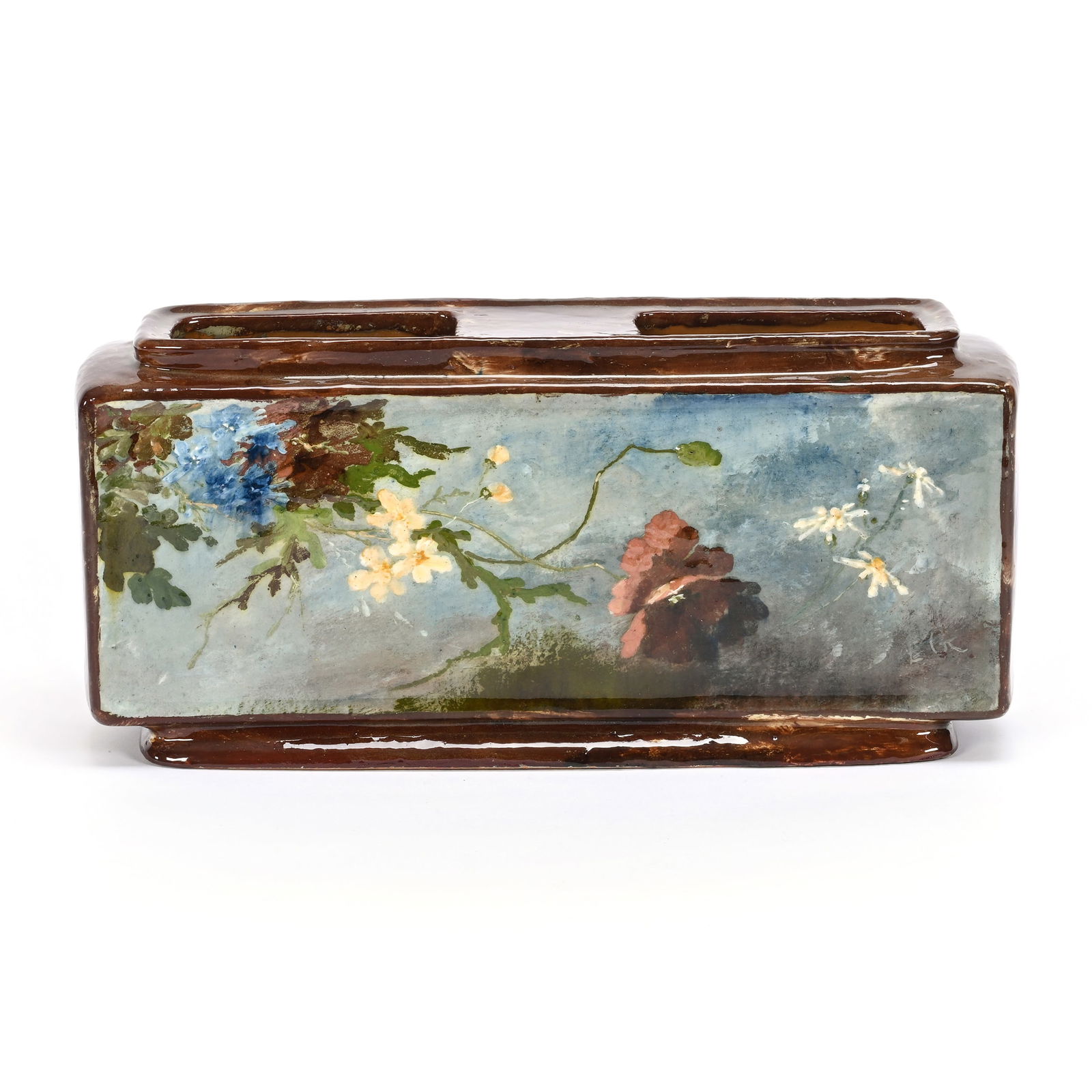 Window Box, Terra Cotta, Impressed Mark "H.C." (1 of 4)