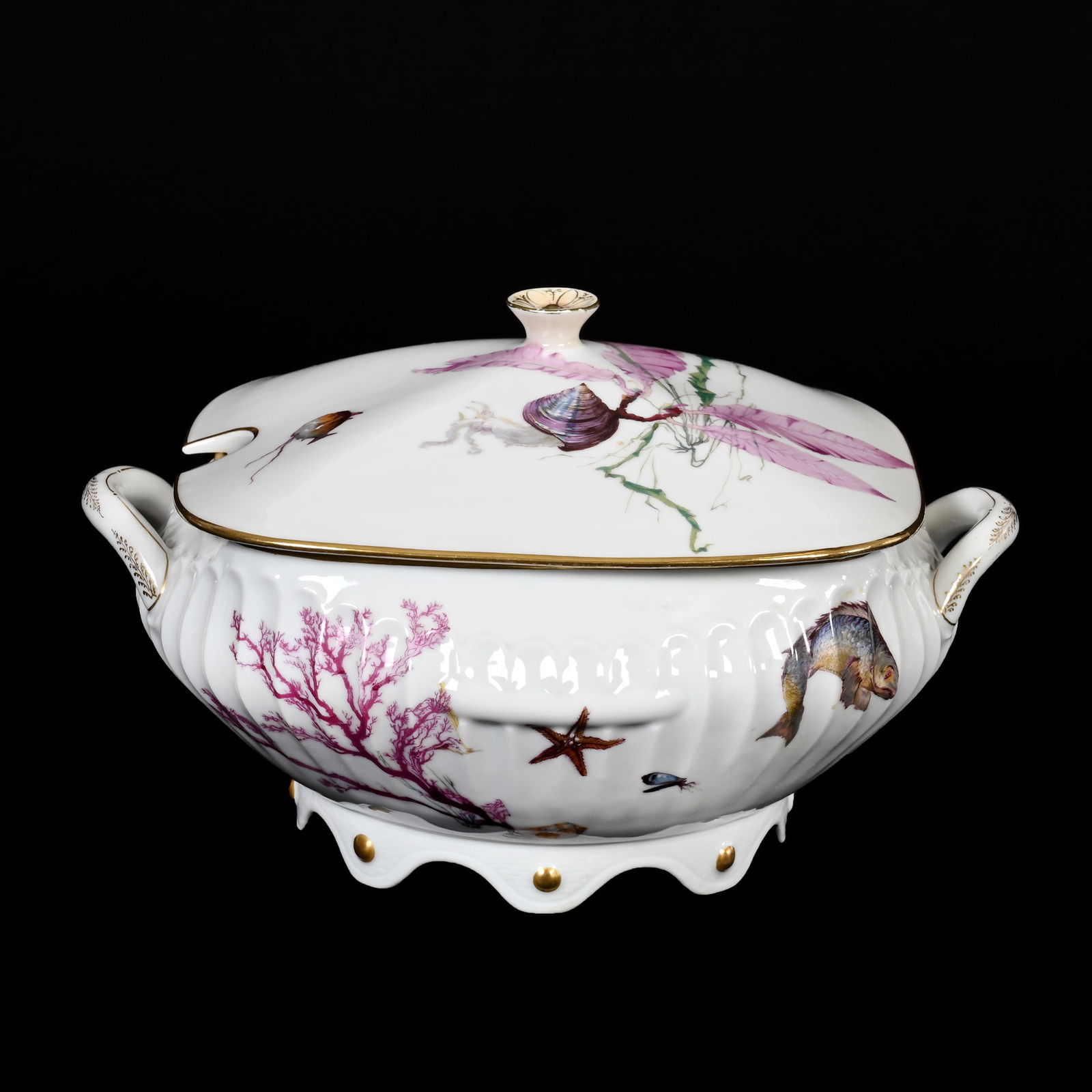 Covered Tureen Marked H&C Limoges (1 of 4)