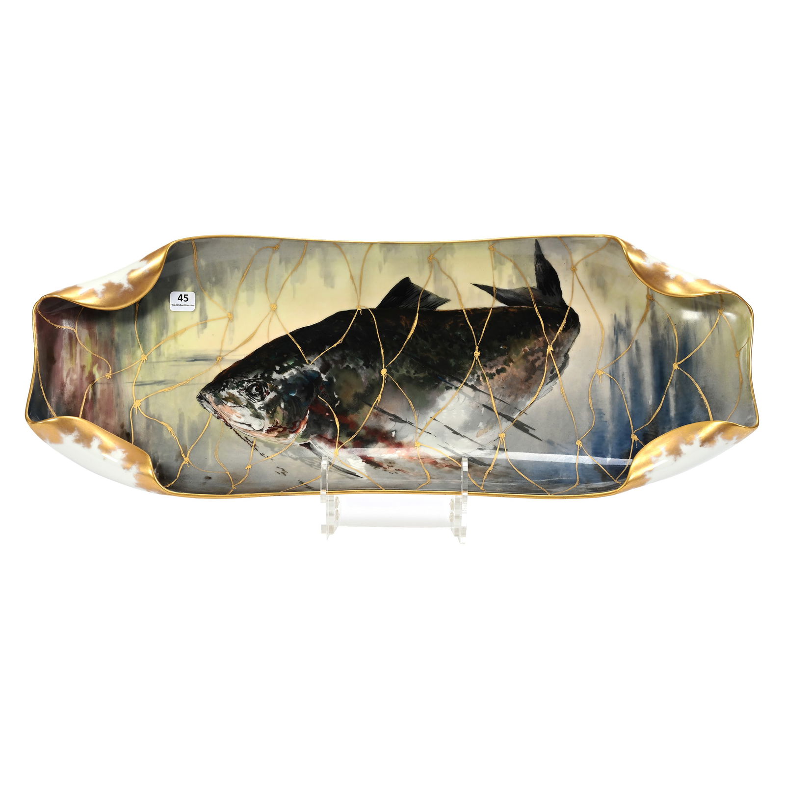 Fish Platter, Very Rare, Historical Presidential Seal (1 of 11)