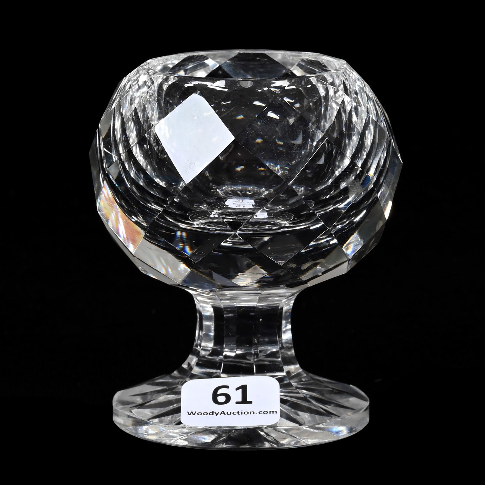 Pedestal Salt Dip, American Brilliant Cut Glass (1 of 4)