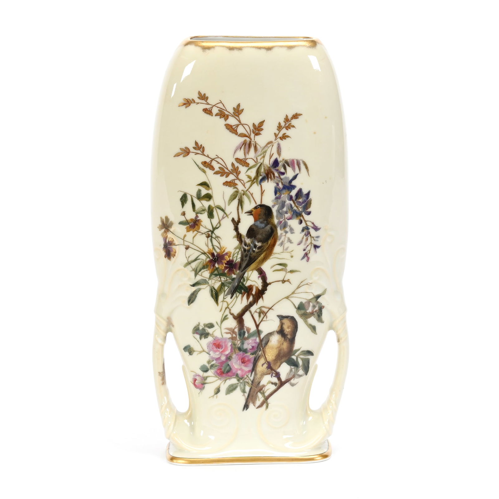 Oval Vase Marked Haviland & Co. #120 (1 of 3)