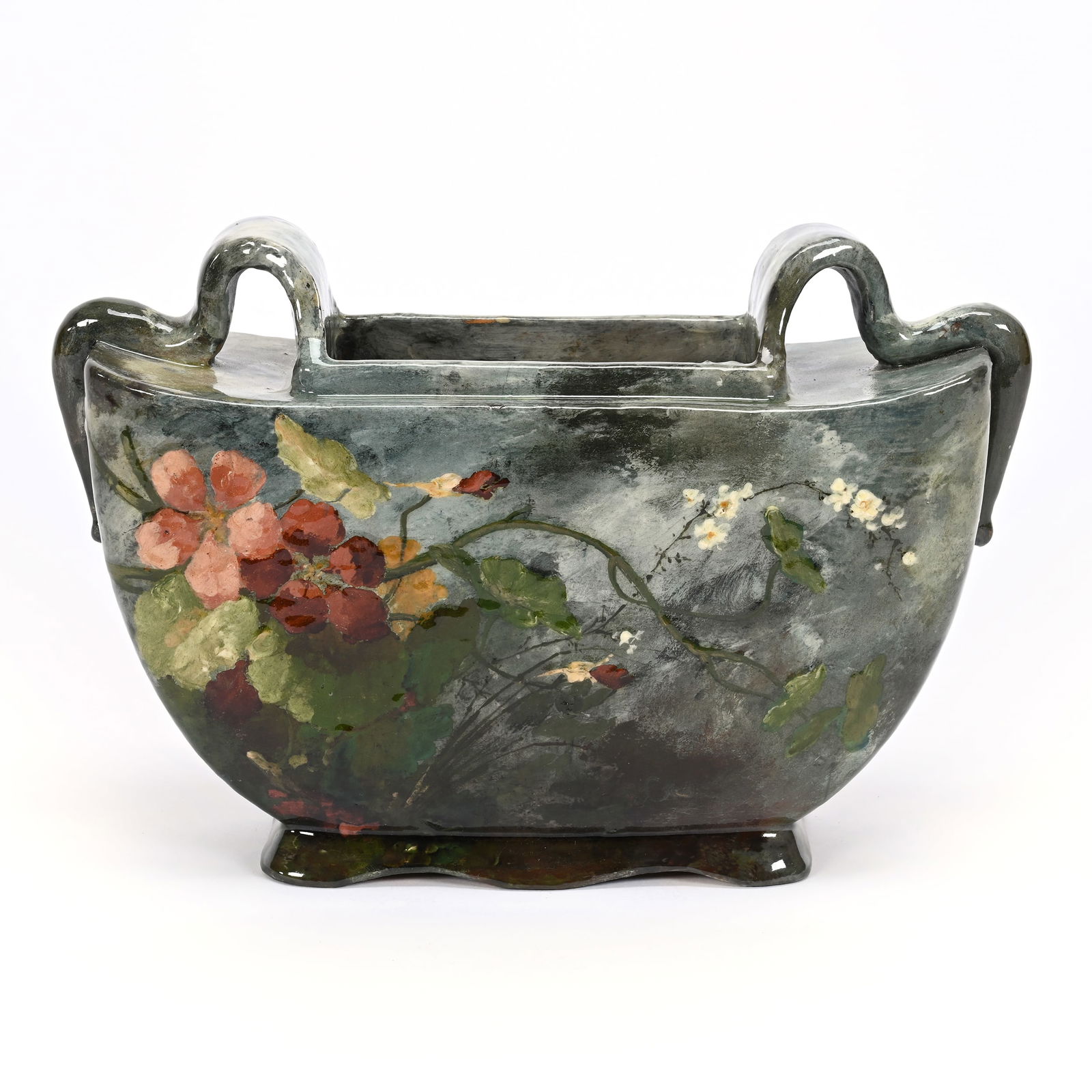 Vase, Terra Cotta, Marked Haviland & Co Limoges (1 of 3)