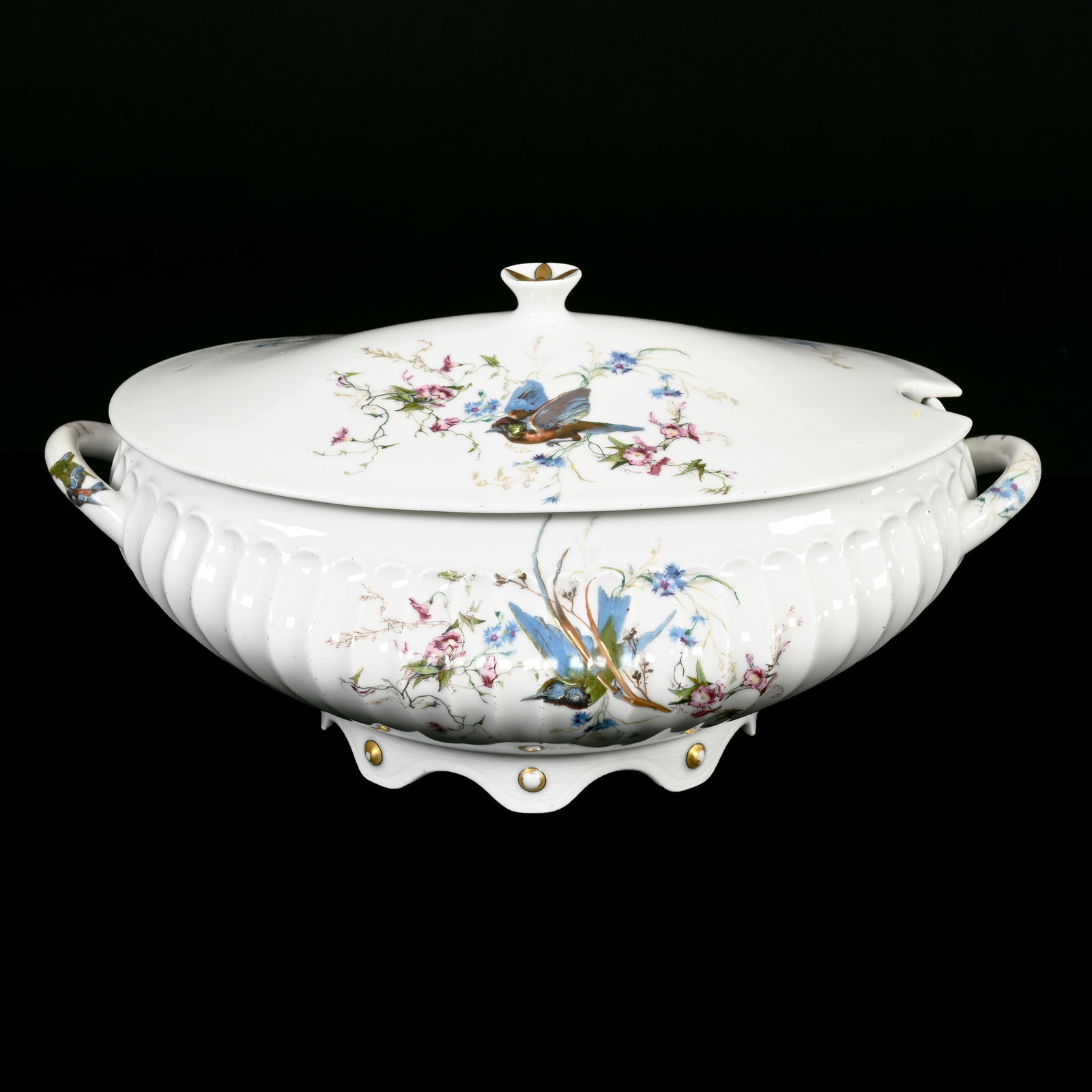 Covered Tureen Marked H&C Limoges (1 of 3)
