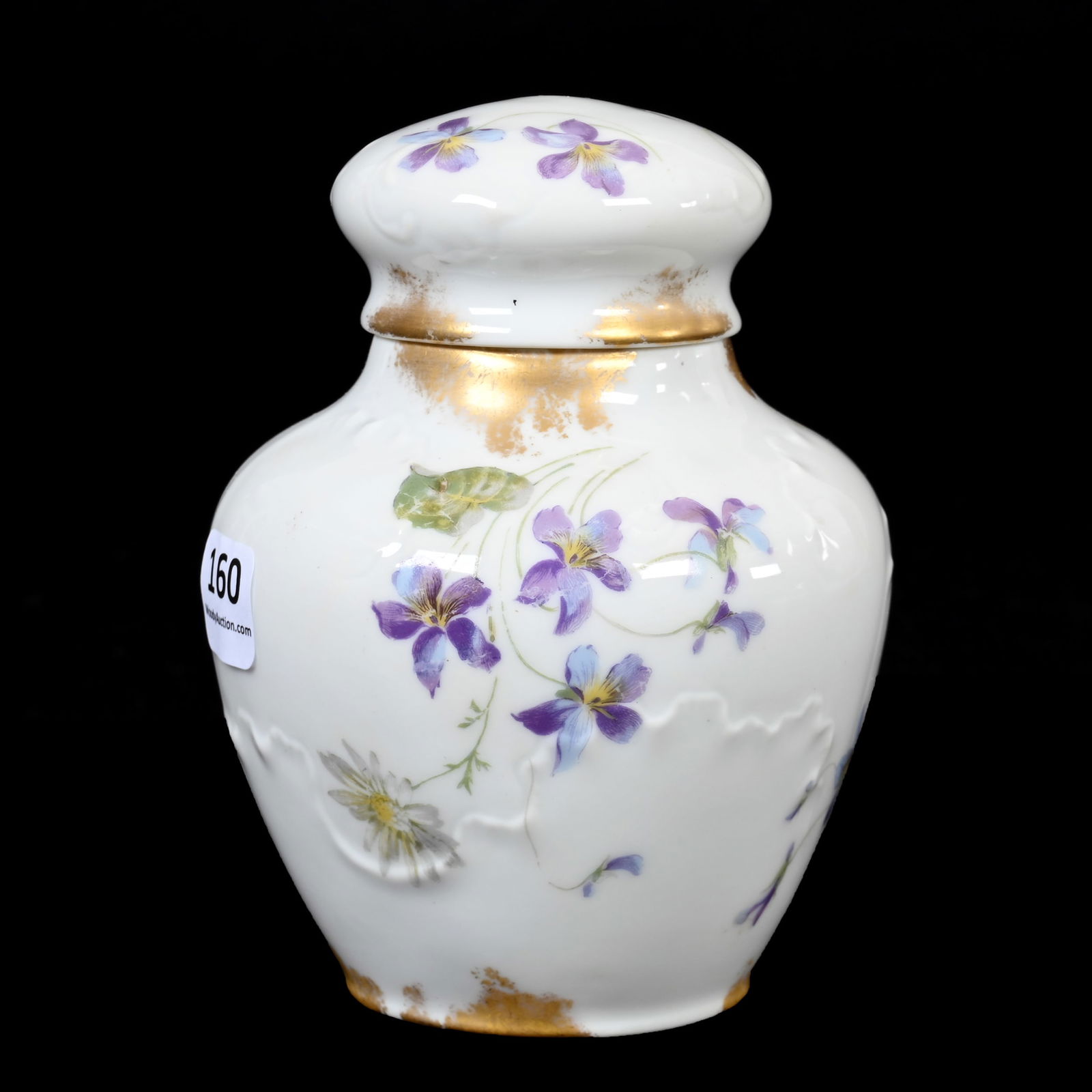 Tea Caddy Marked Haviland & Co. Limoges (1 of 4)