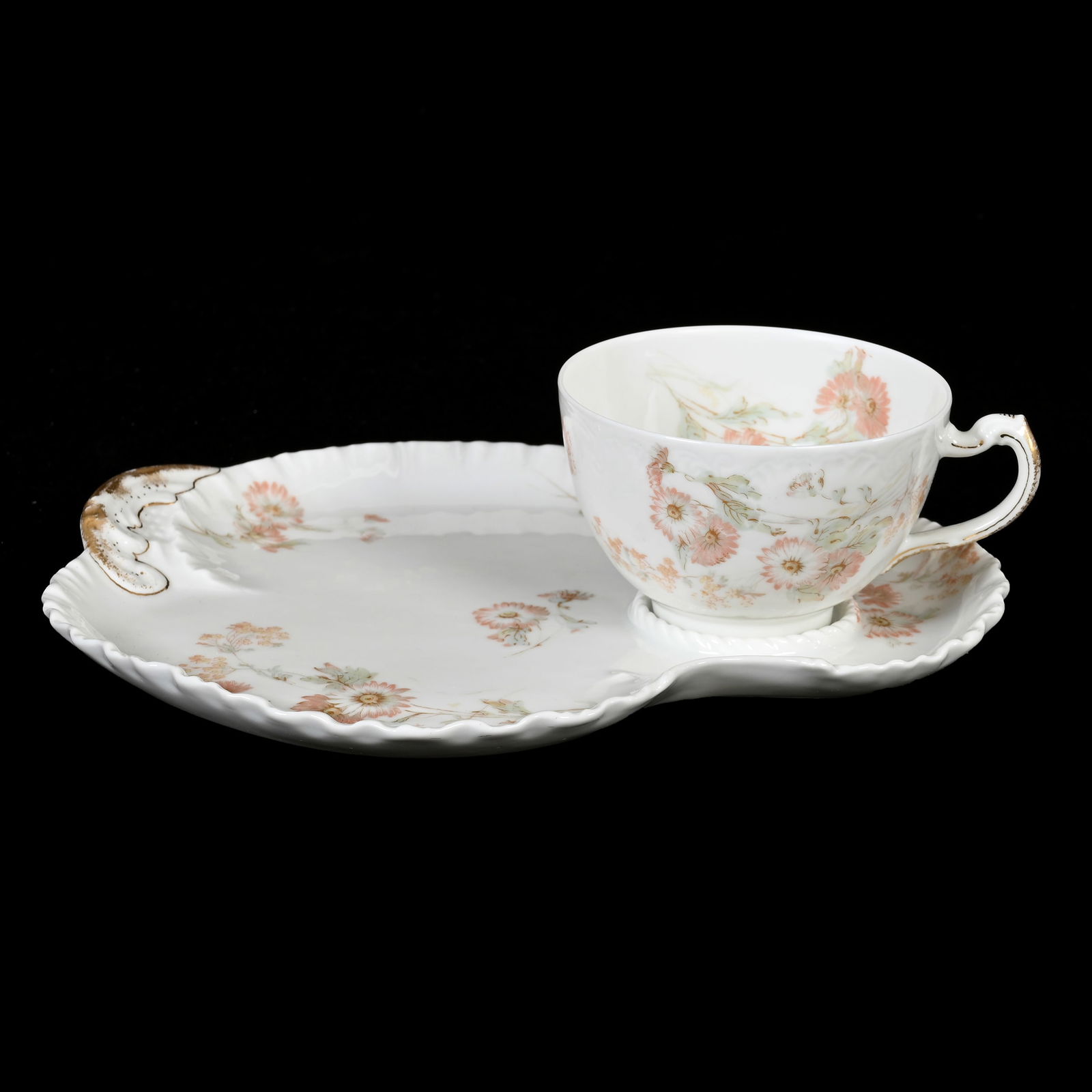 Snack Set Marked Haviland & Co Limoges (1 of 3)